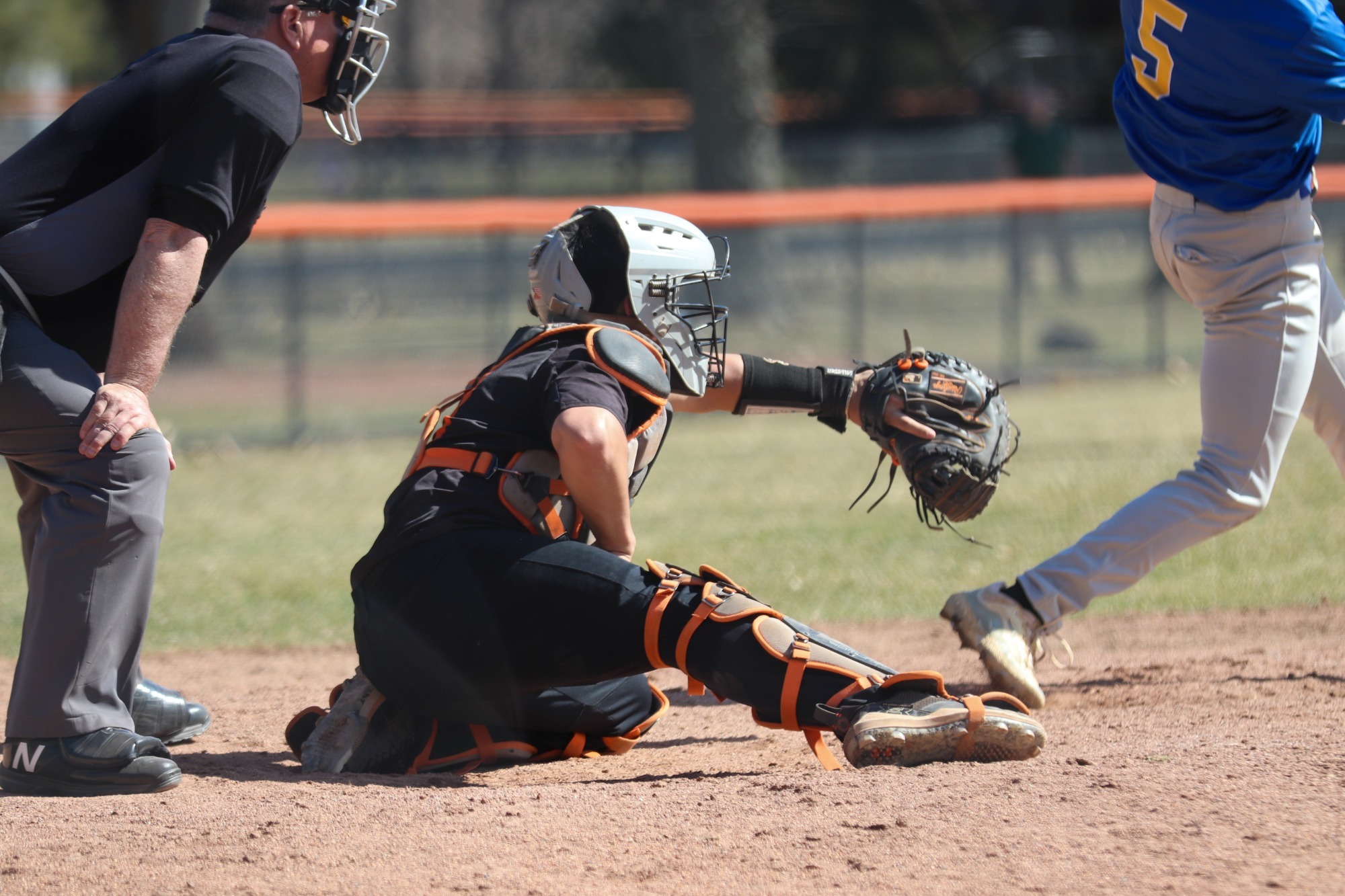 Korin Laurilla catching