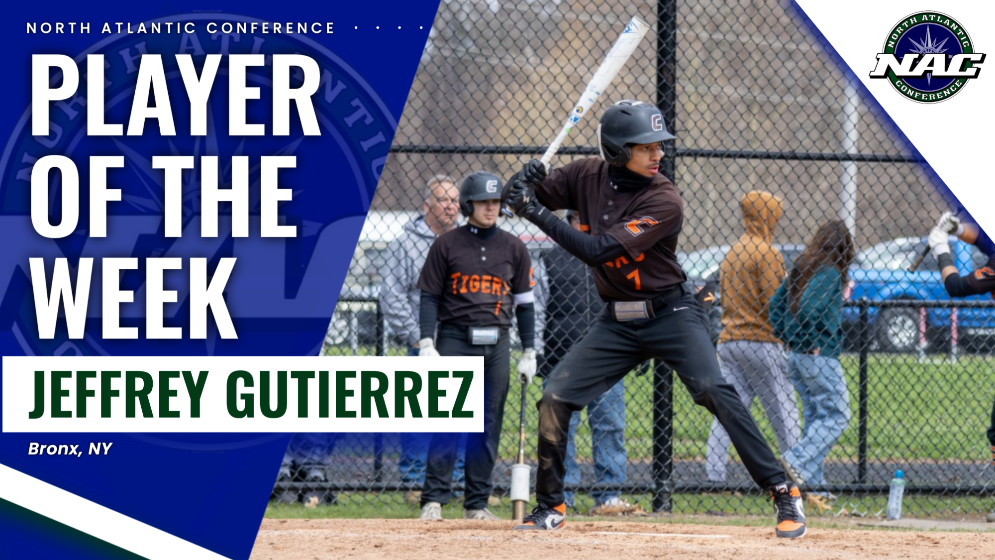 Gutierrez Named NAC Player of the Week