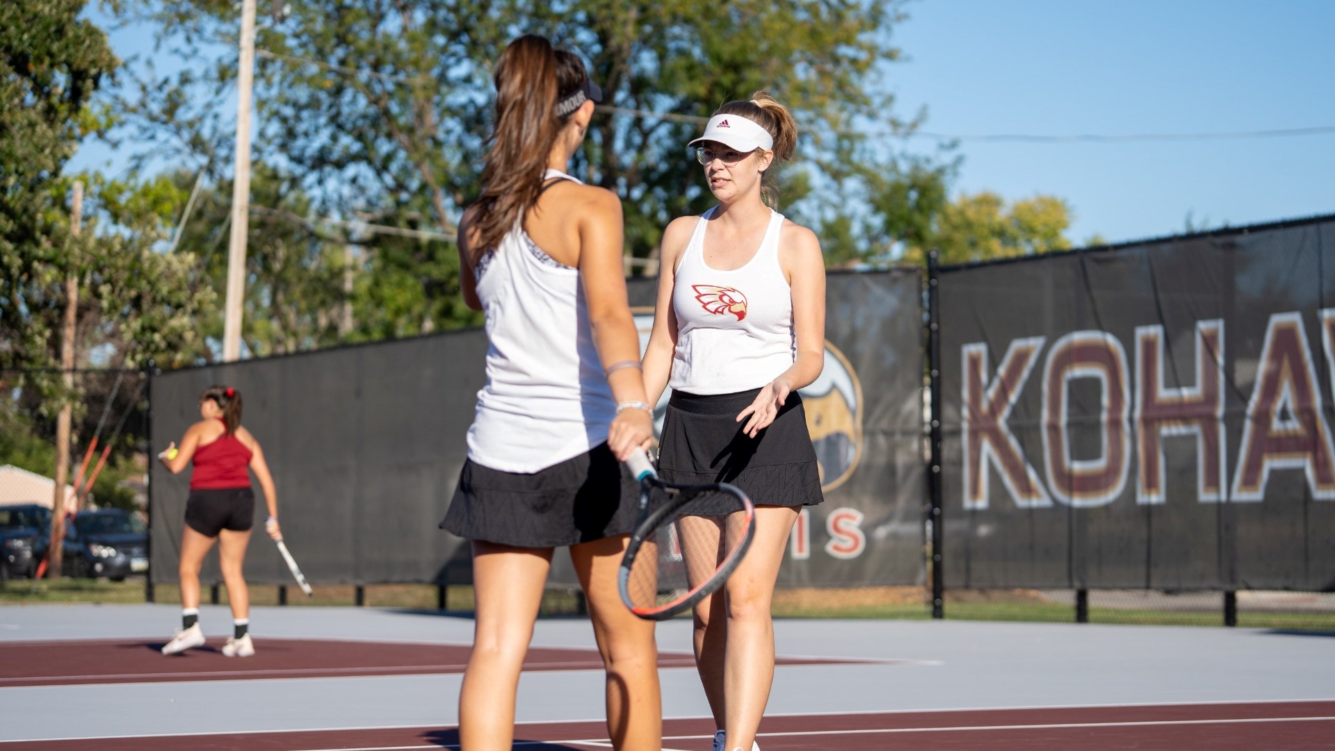 Women's Tennis Blanks Cornell to Give Kohawks Lead in Bremner Cup Coe