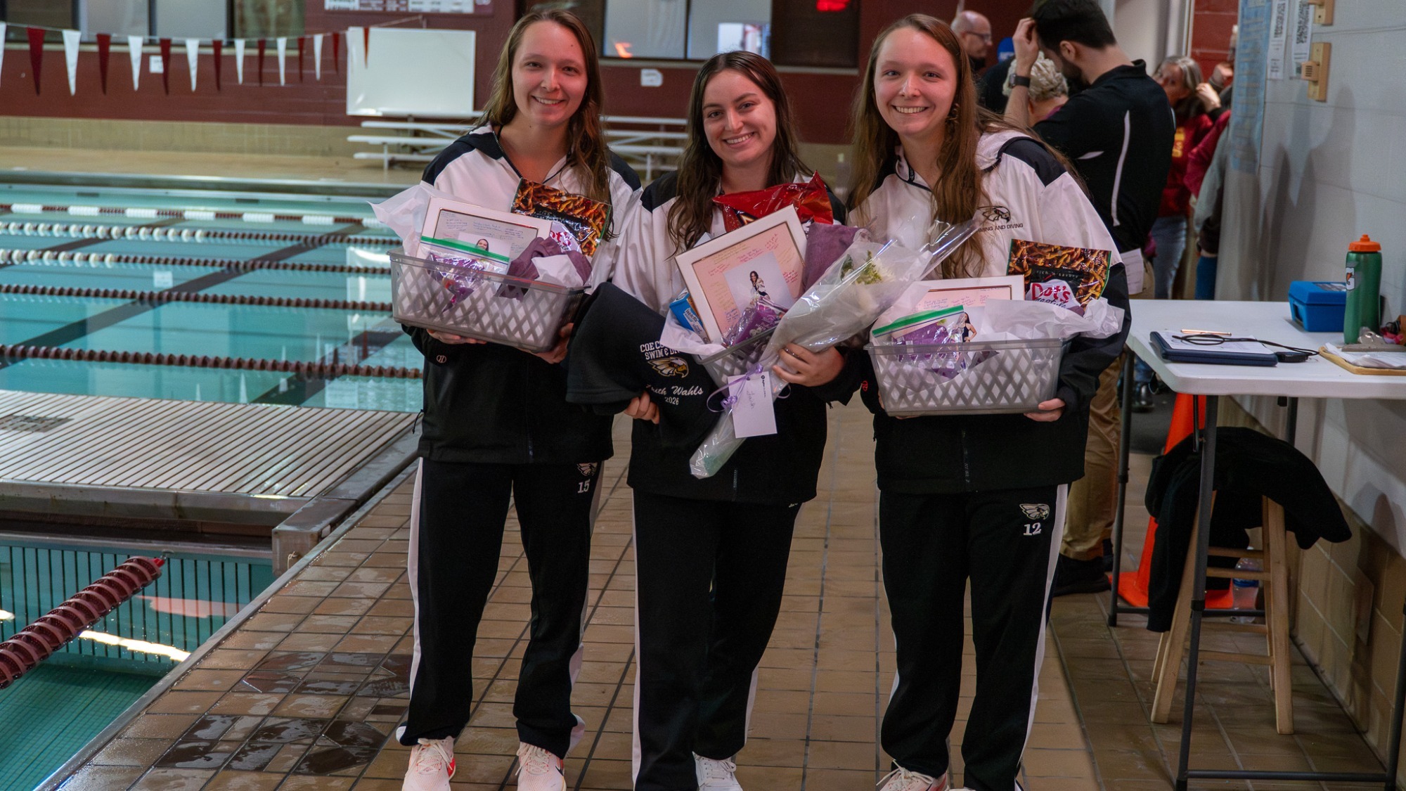 Coe Swimming Seniors