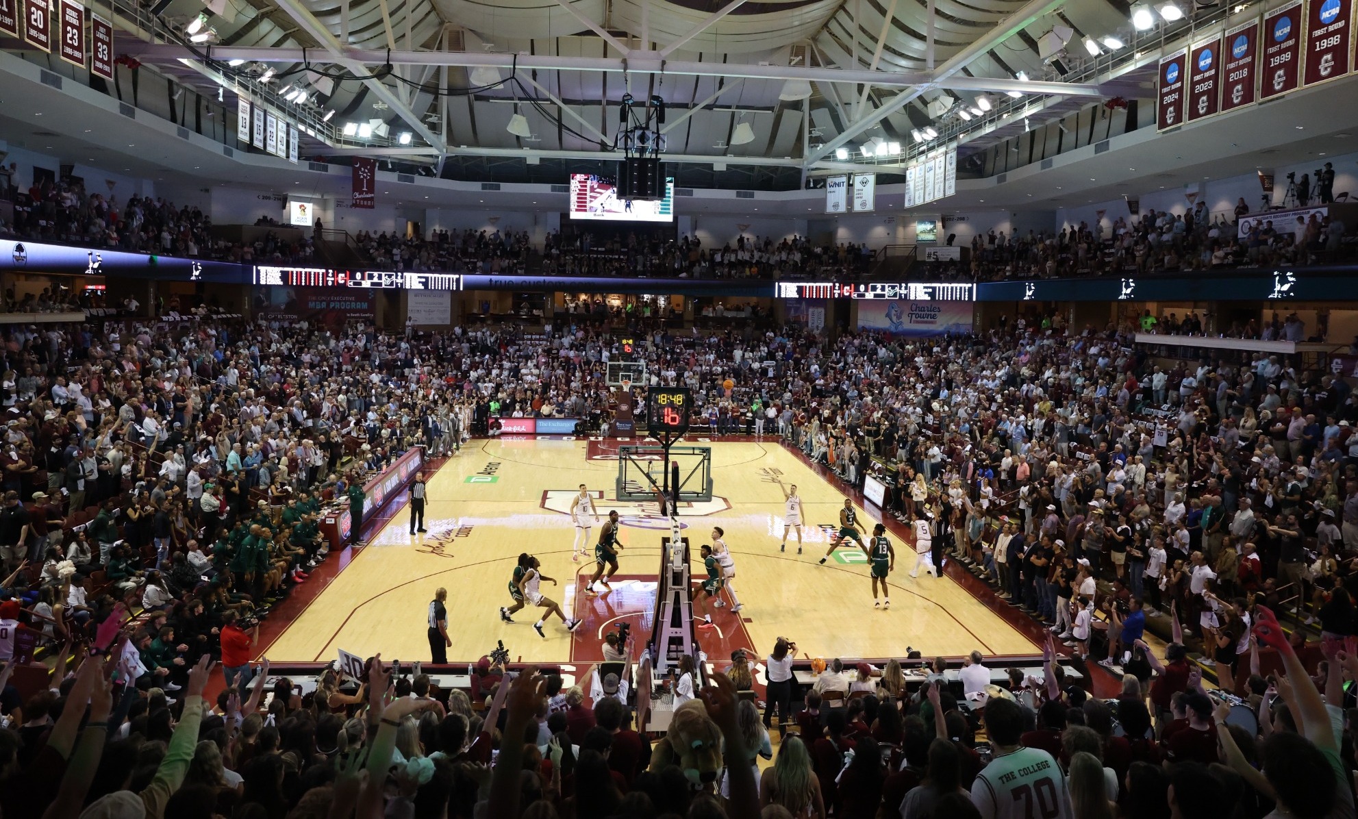 College of Charleston Cougars basketball at TD Arena