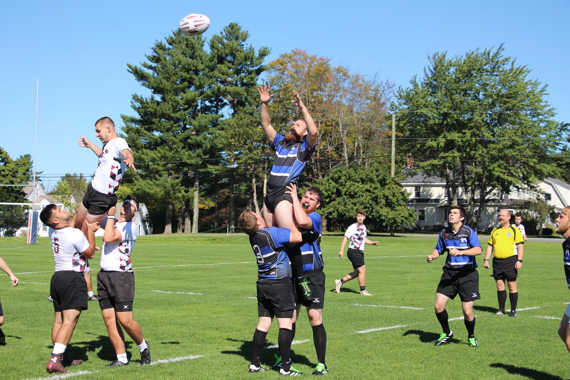 Men's Rugby 2018 line out