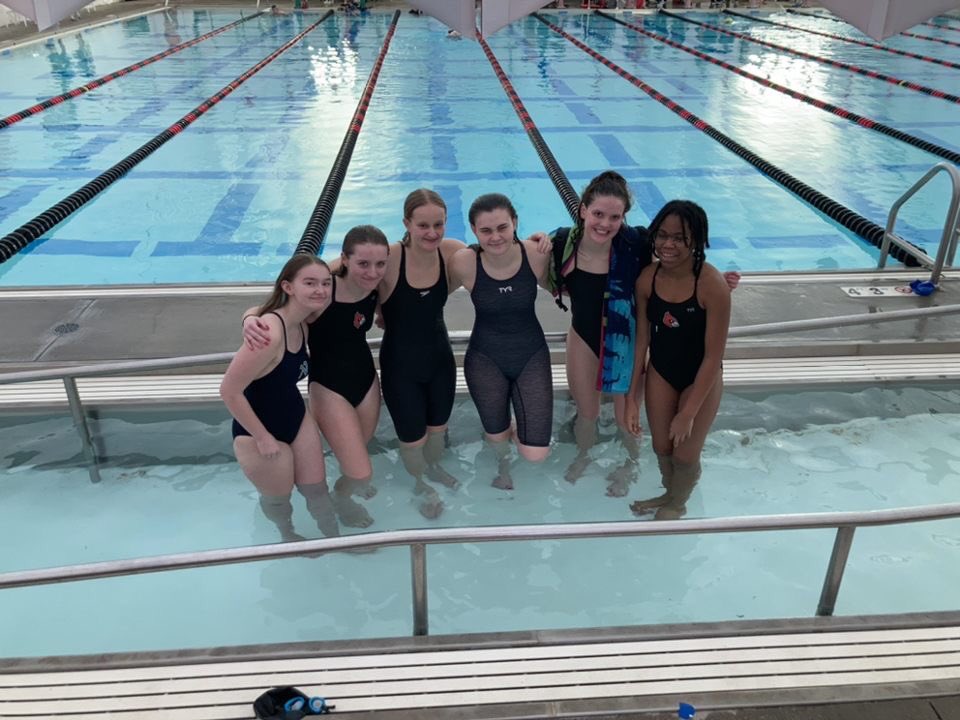 Girls Swim Advances to Districts Colerain Cardinals Athletics
