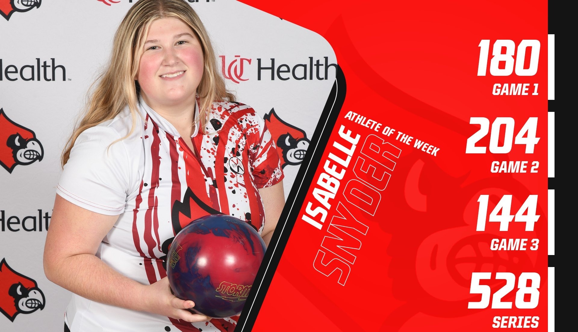 Isabelle Snyder Named GMC Athlete of the Week Colerain Cardinals Athletics