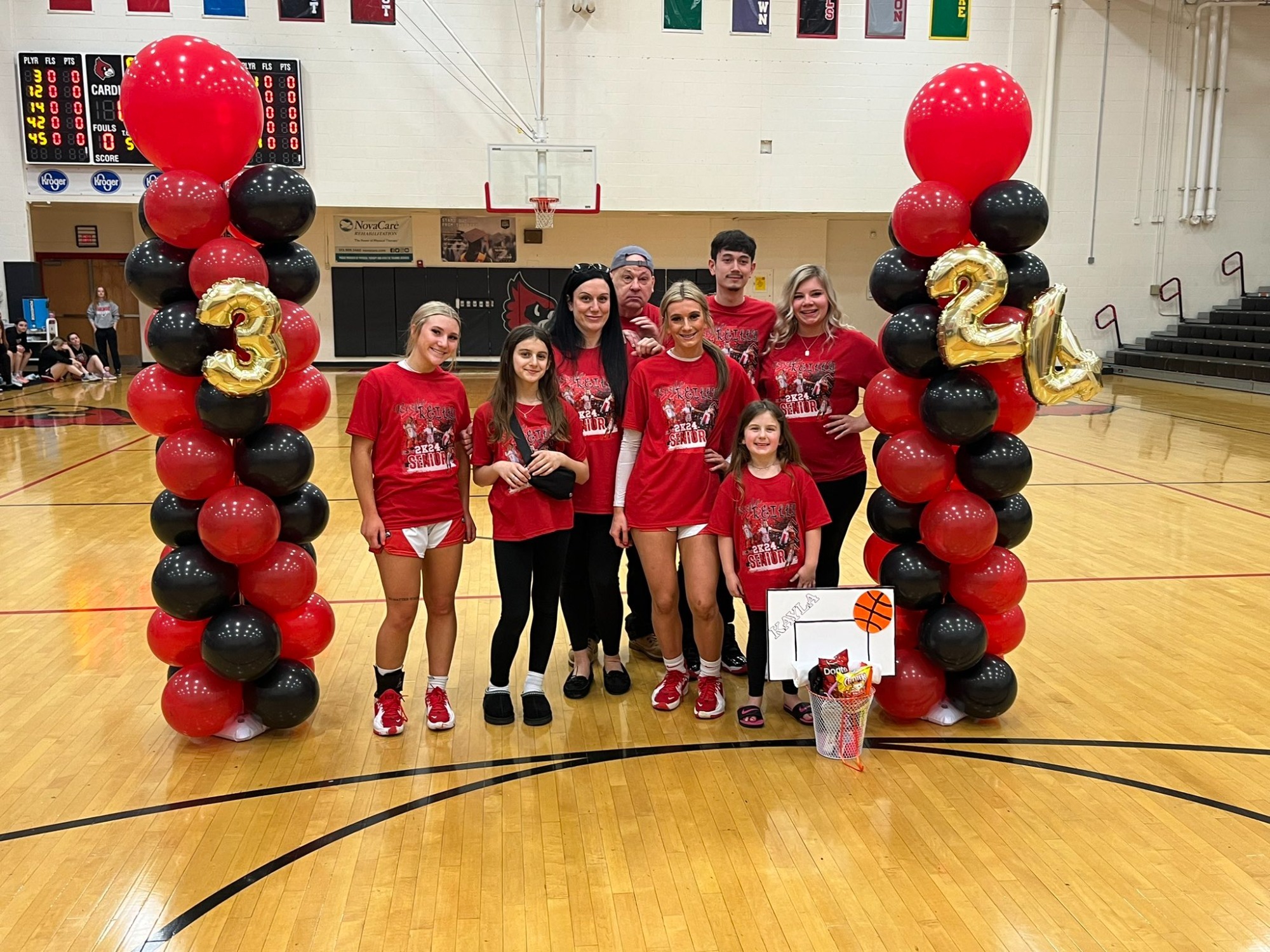 2023-24 Girls Basketball-Senior Night