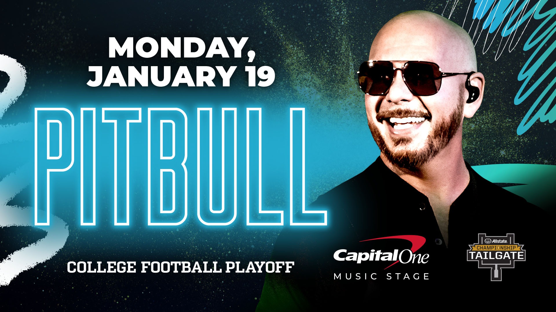Pitbull Allstate Championship Tailgate