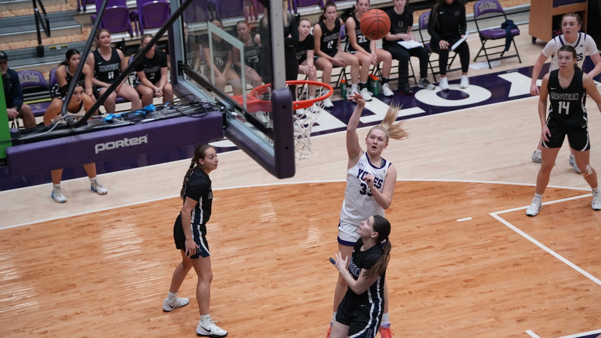 Mia Austin Gets a bucket