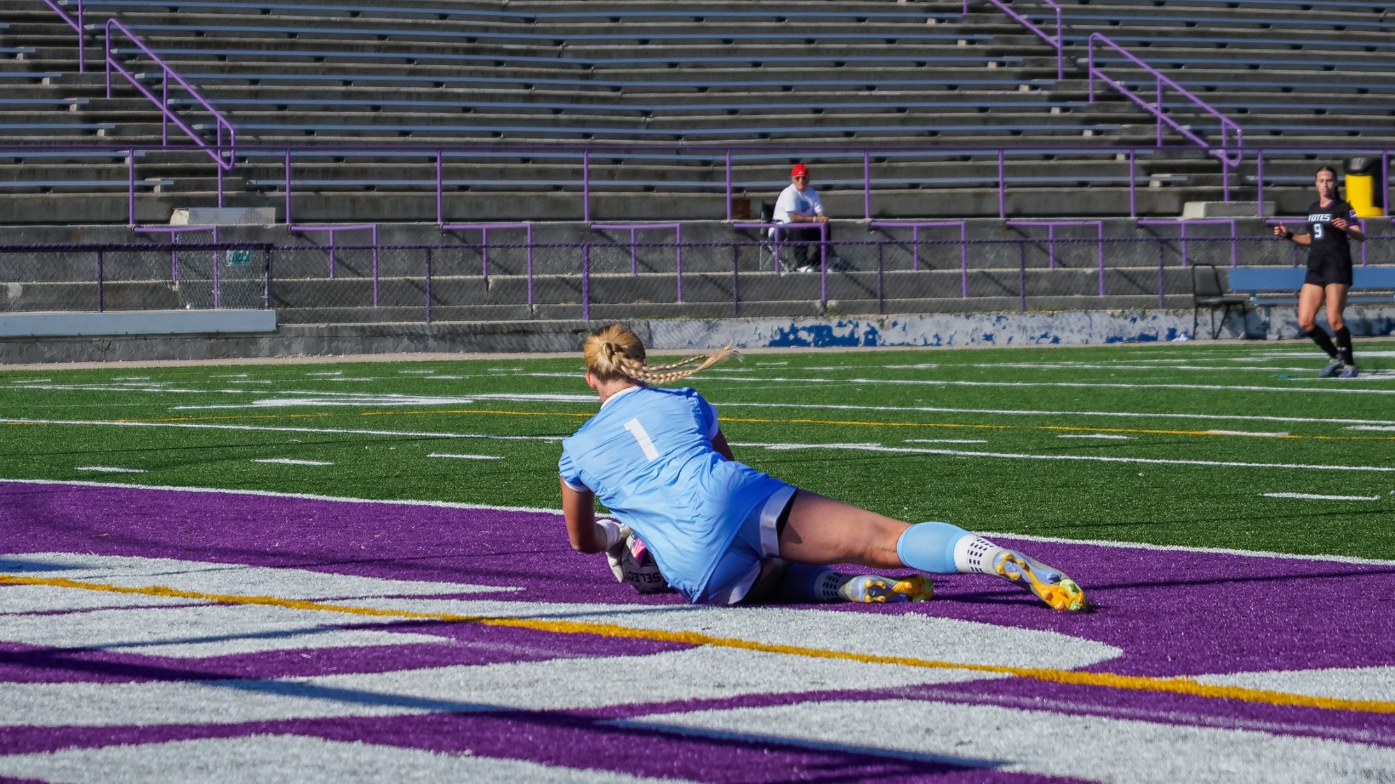 Molly McCabe makes the stop