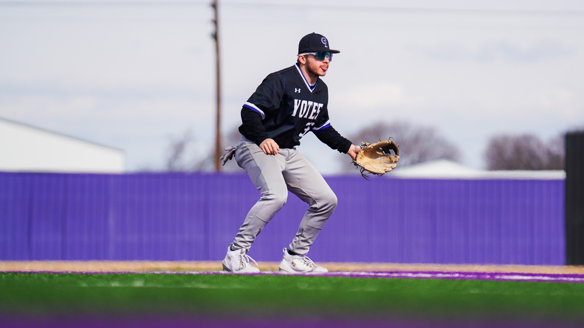 Logan Dreher ready to field