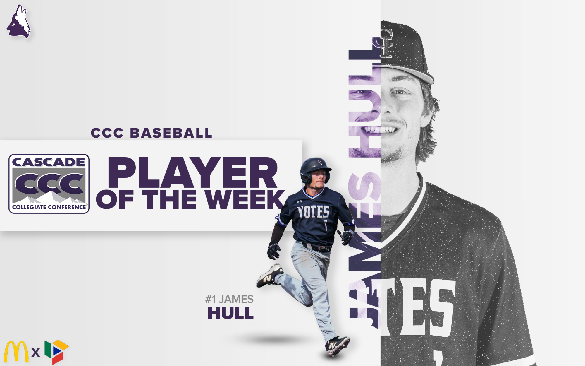 James Hull POTW Graphic