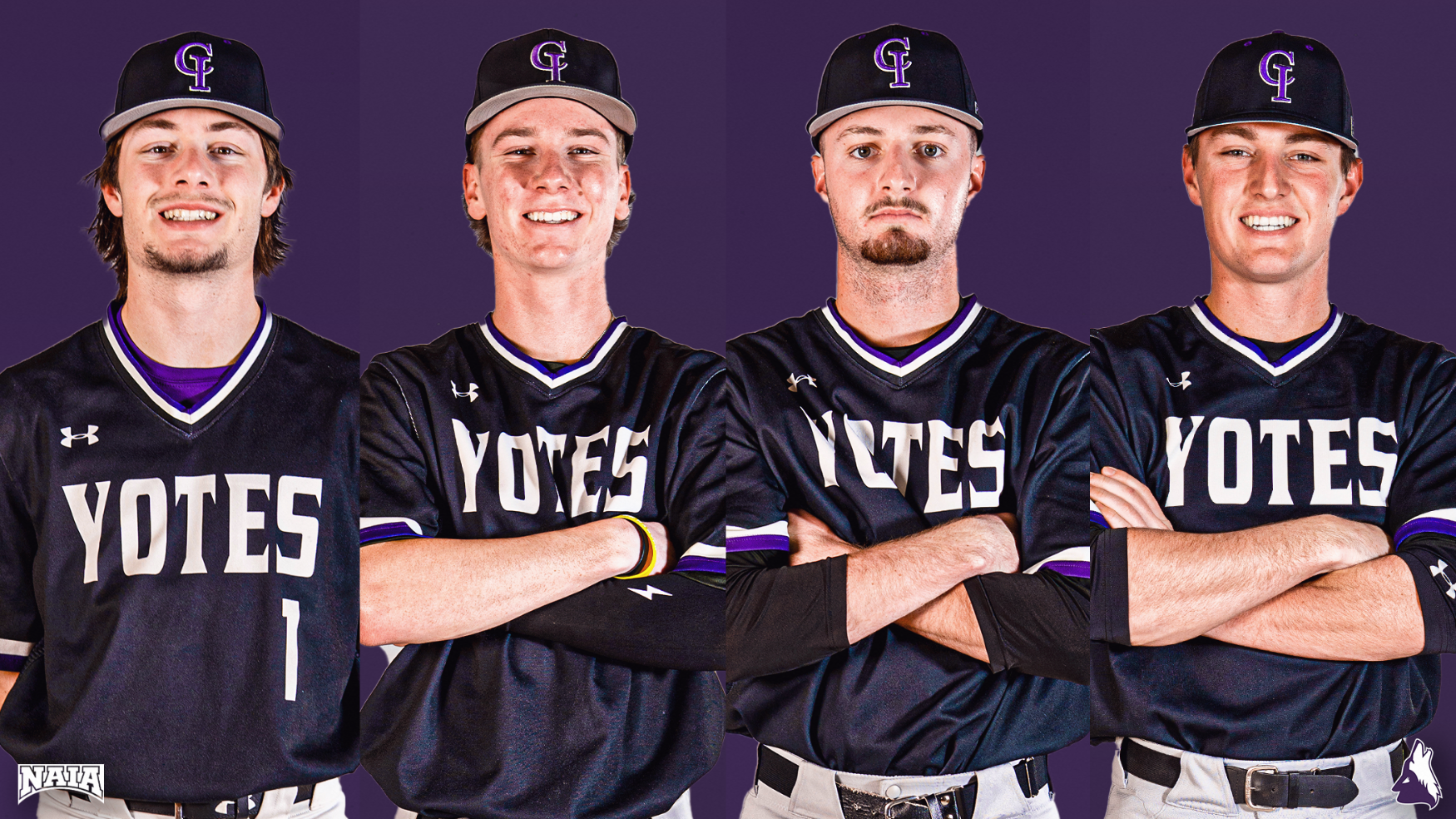 Yotes Baseball Academic All District Honorees