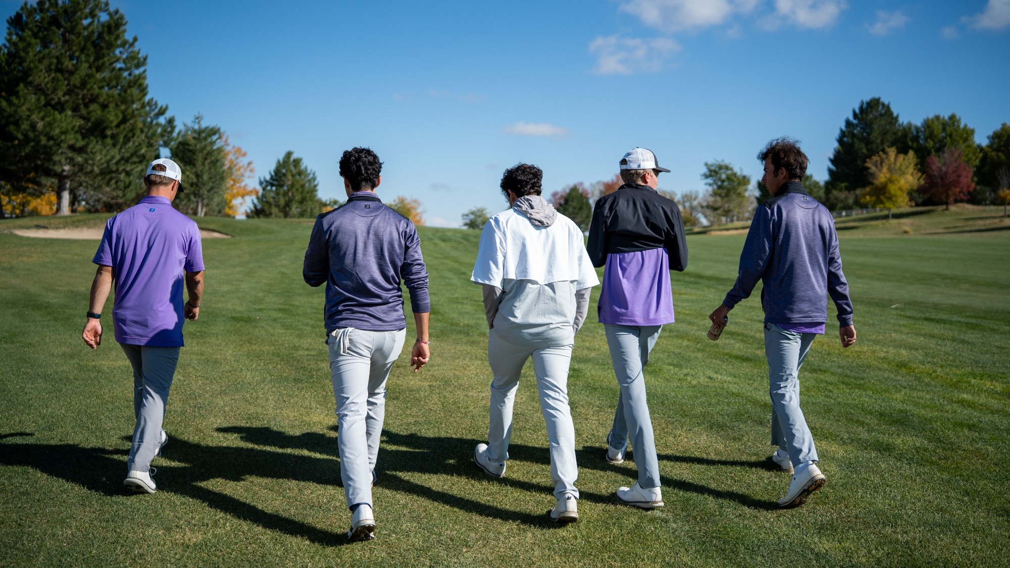 Yote Golfers Walking