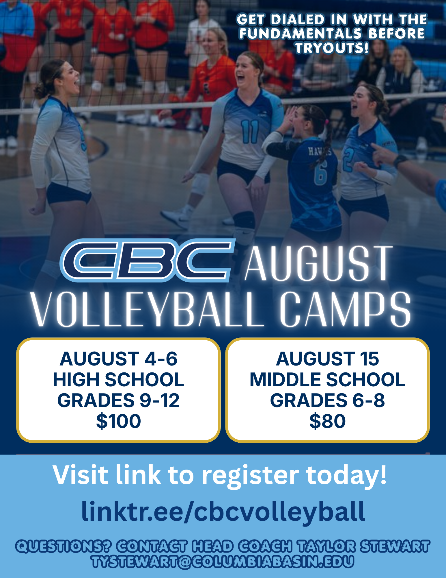 2026 August VB Camp graphic