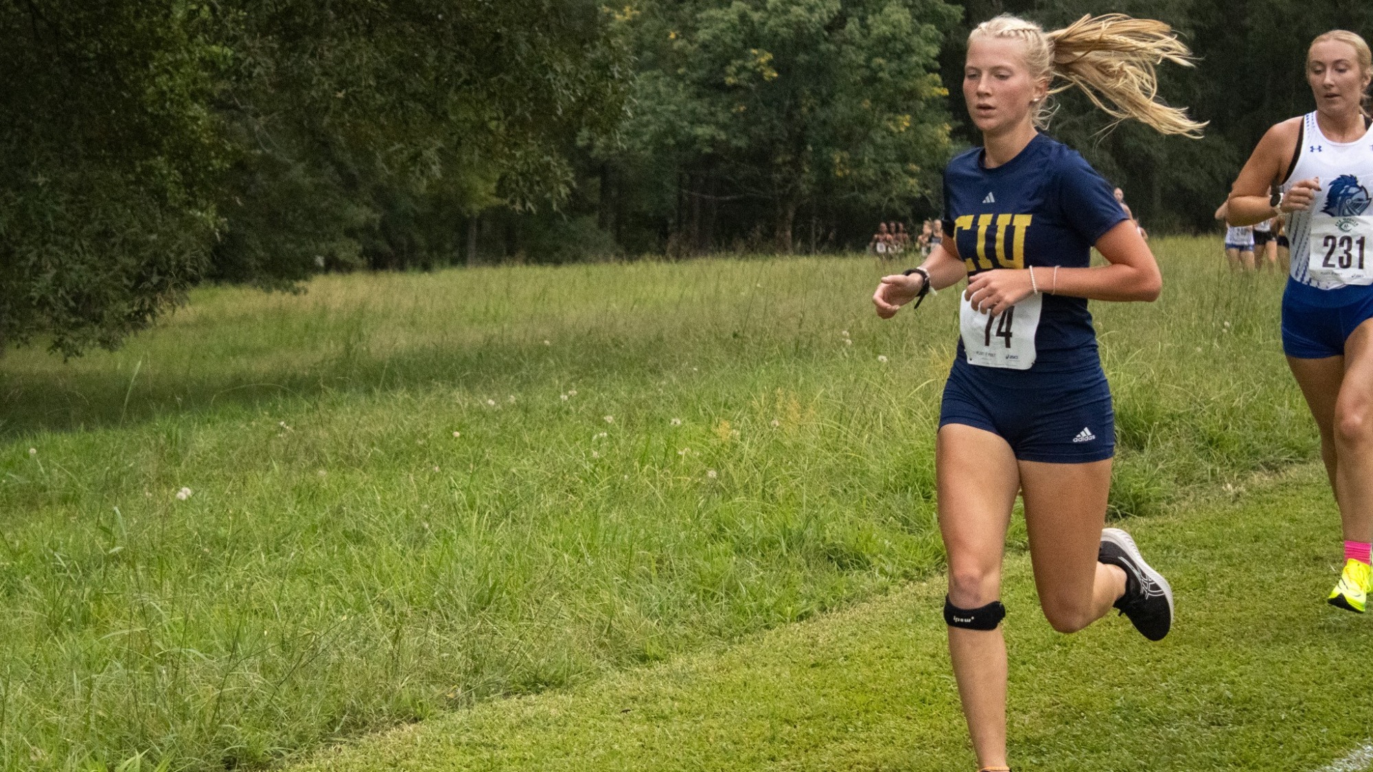 CIU women's cross country runner competes at the Eye Opener Cross country meet