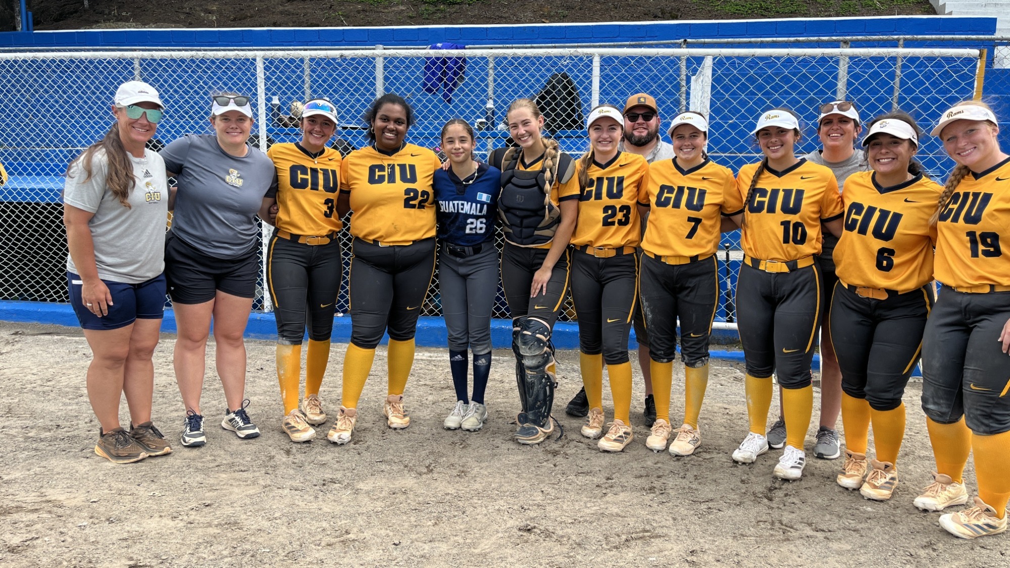 Guatamala Softball team picture 