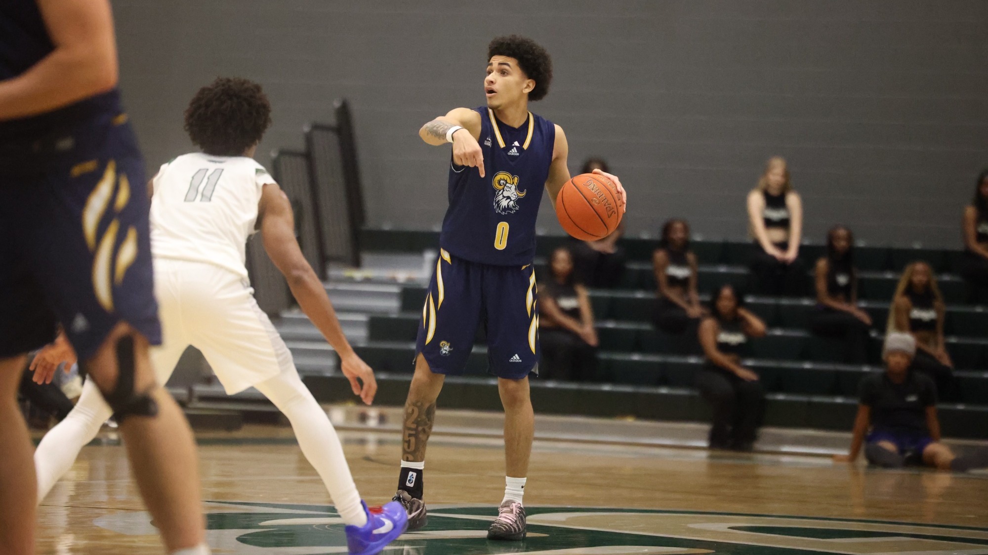 Tre Kirk directs CIU's offense 