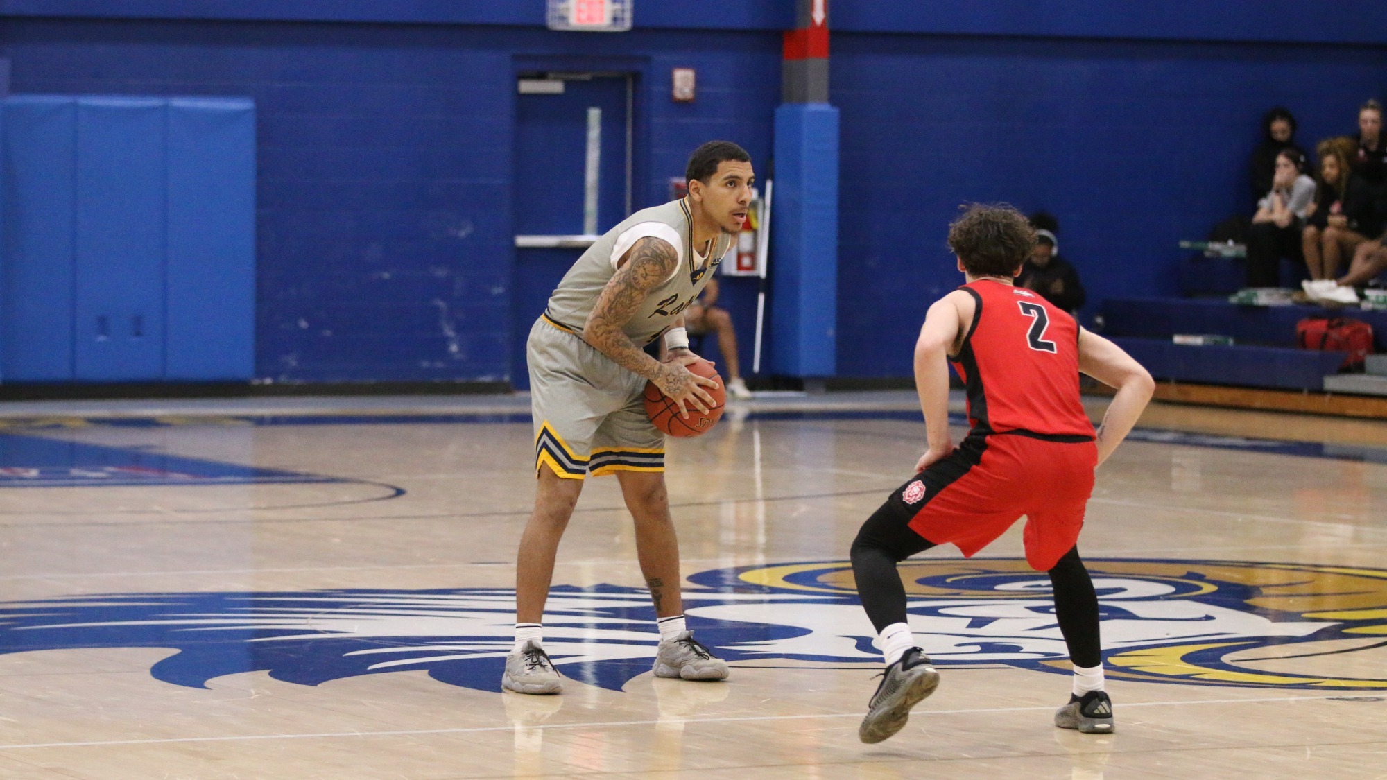 Will Kelly stares down a defender