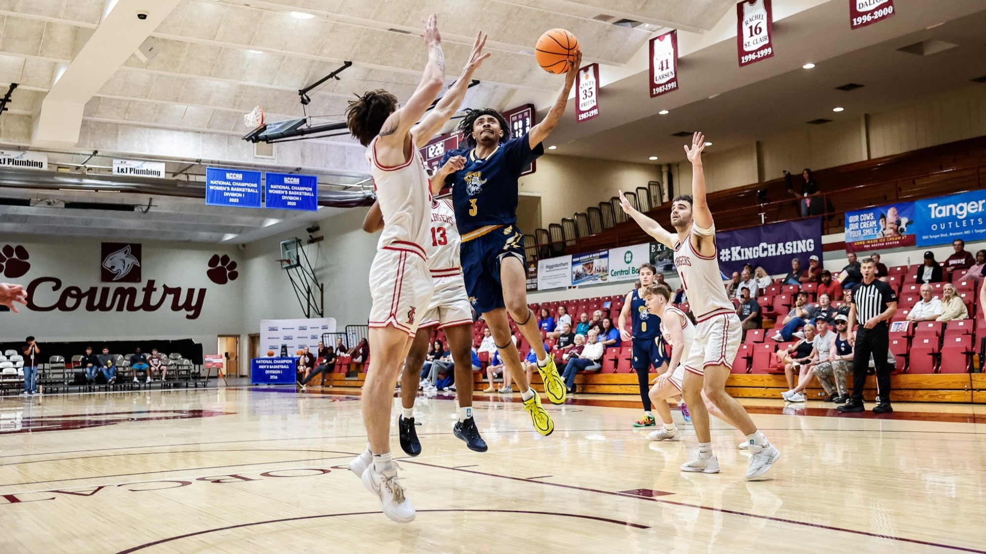 James Davis goes to the rim versus LBC
