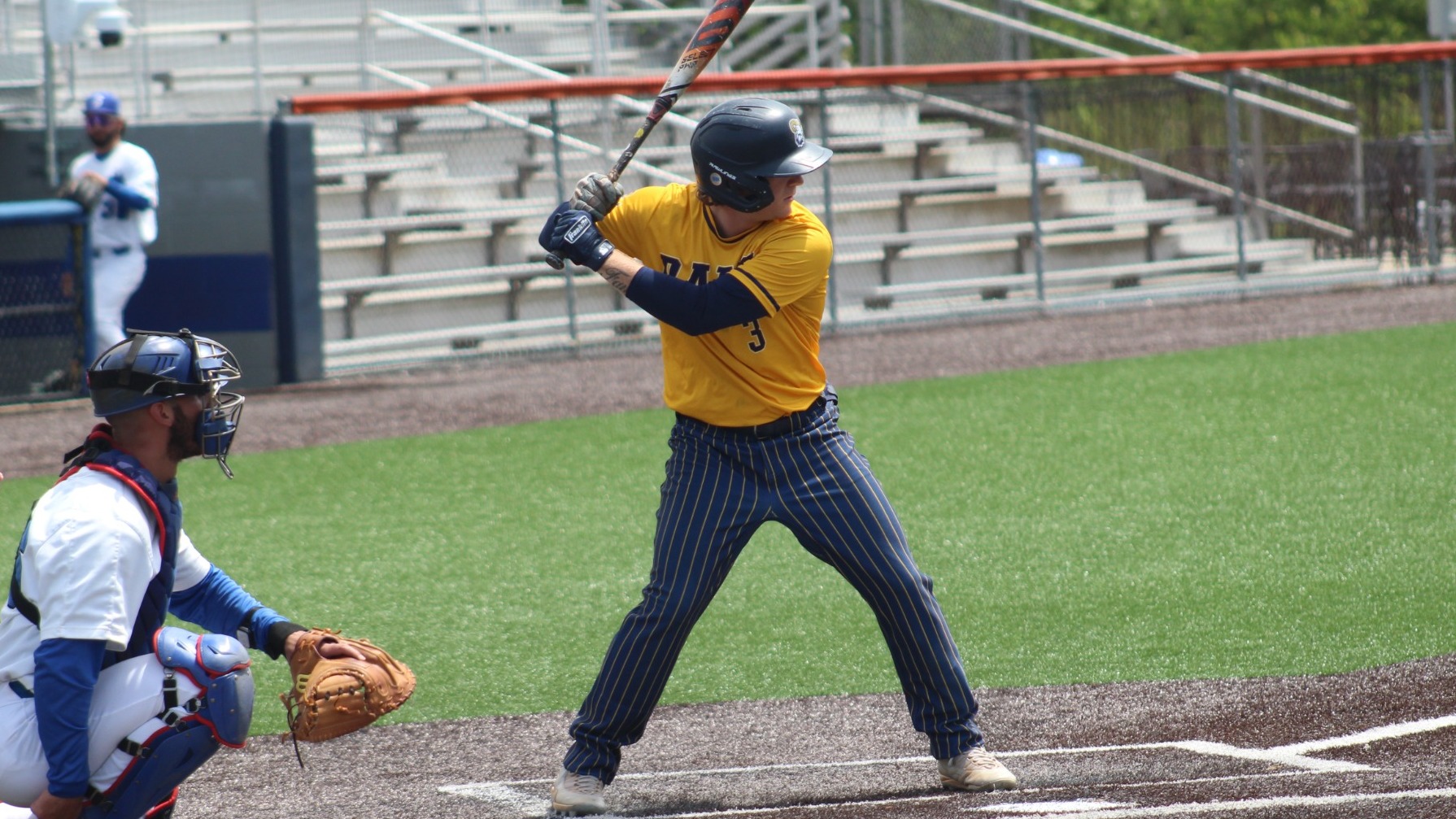 Danny Sidoti loads for a pitch at the plate