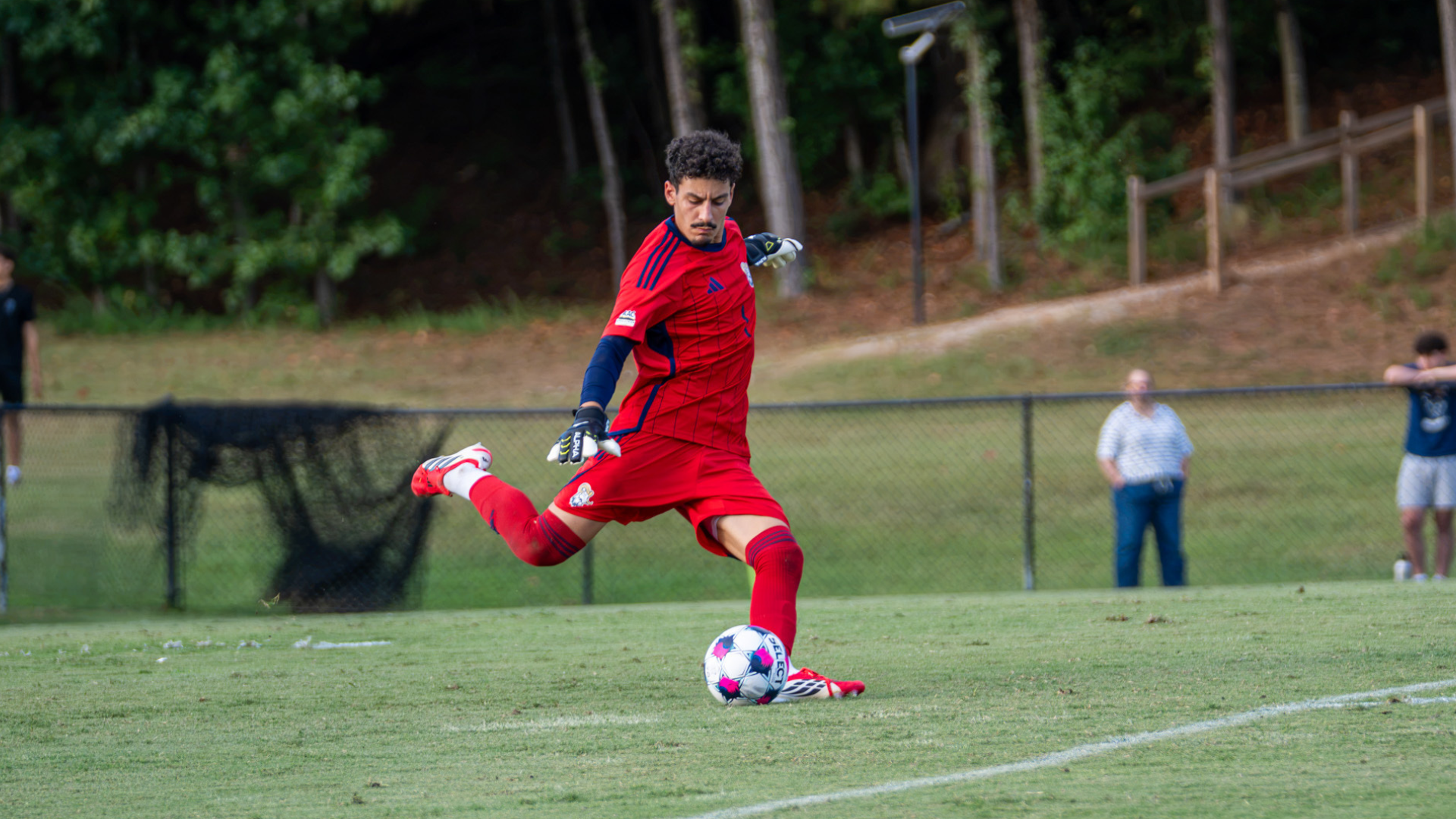 CIU keeper Diakomahlis delivers a strike for CIU athletics 