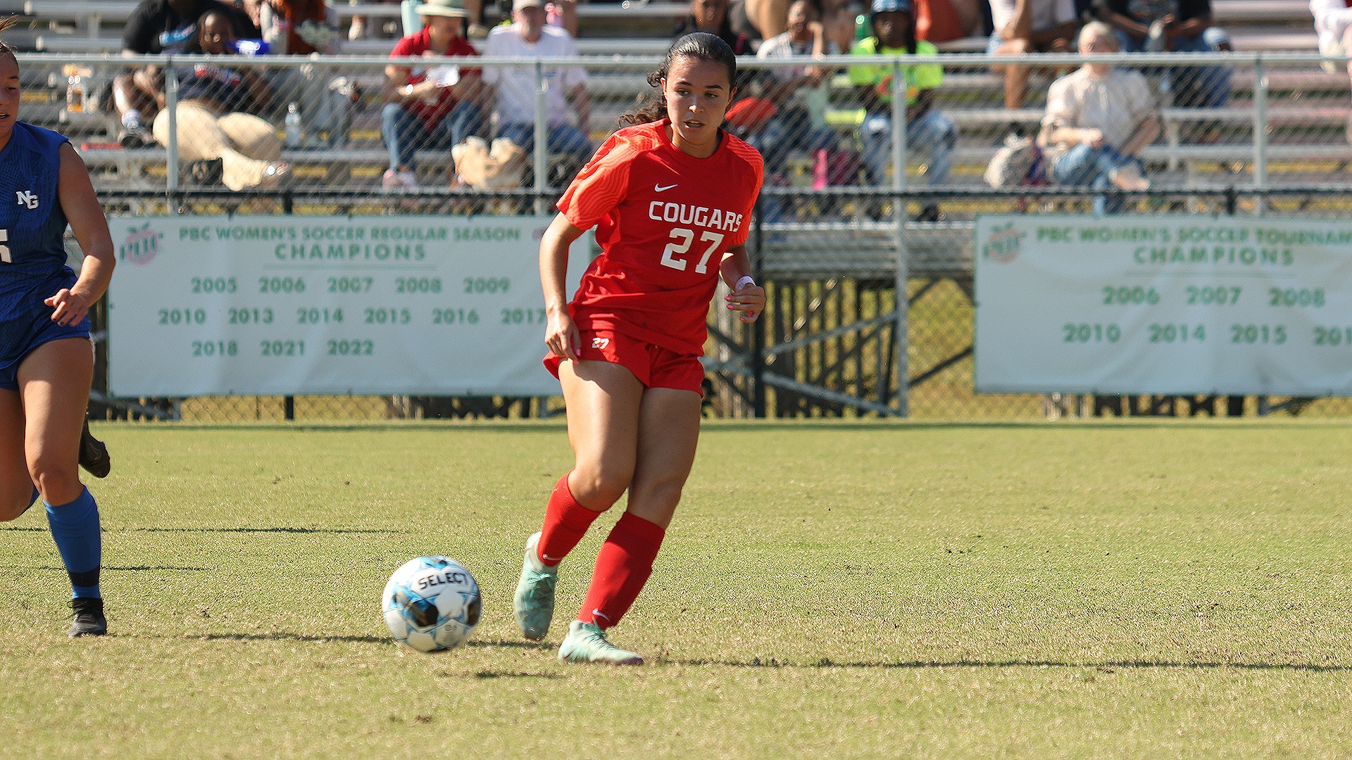 PBC Announces Women’s Soccer Tournament Bracket; Lady Cougars Host USC