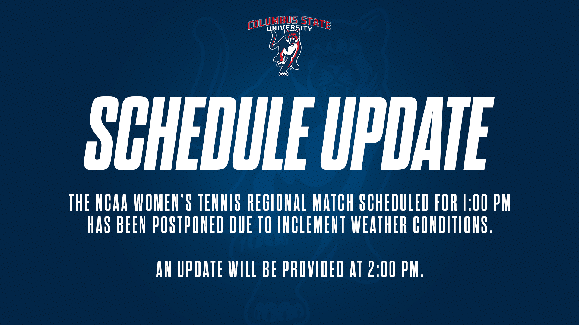 Tennis Regional Update