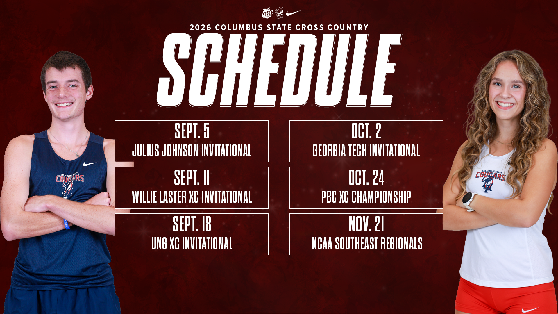 2026 CSU XC Schedule