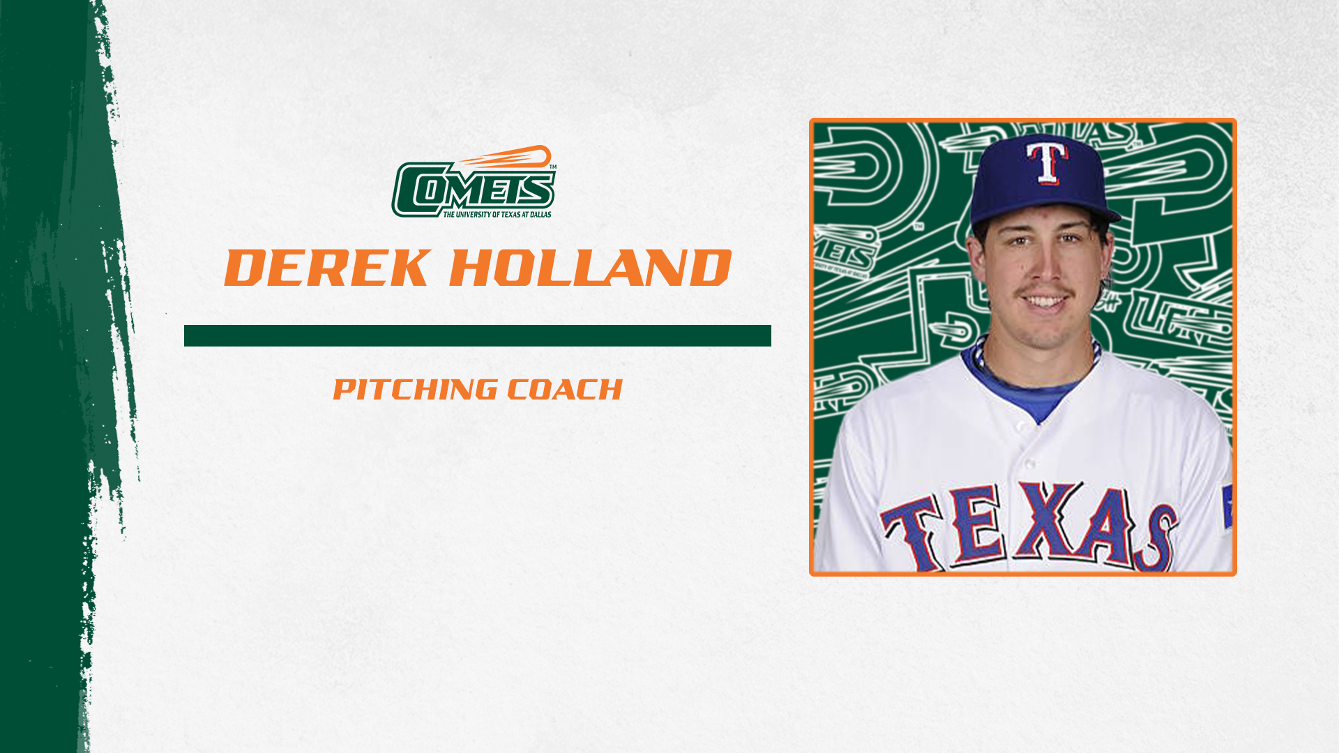 Derek Holland Hired