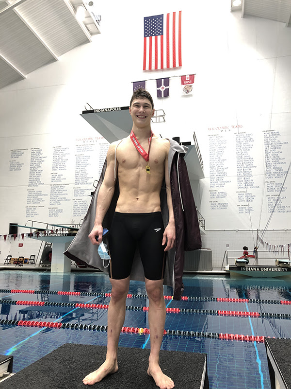 Brooks places in state swim meet Concordia Lutheran High School