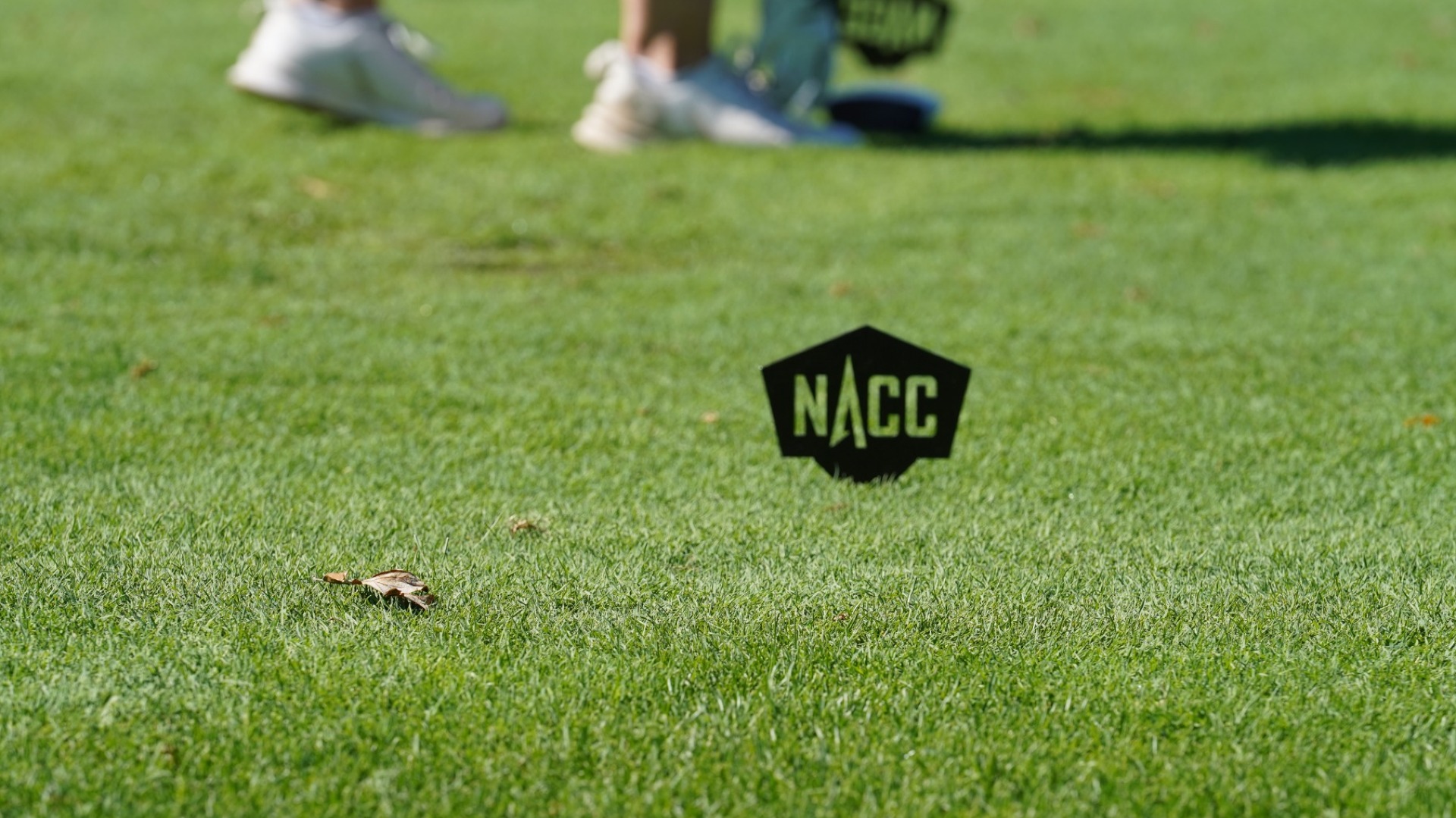 A NACC tee-marker.