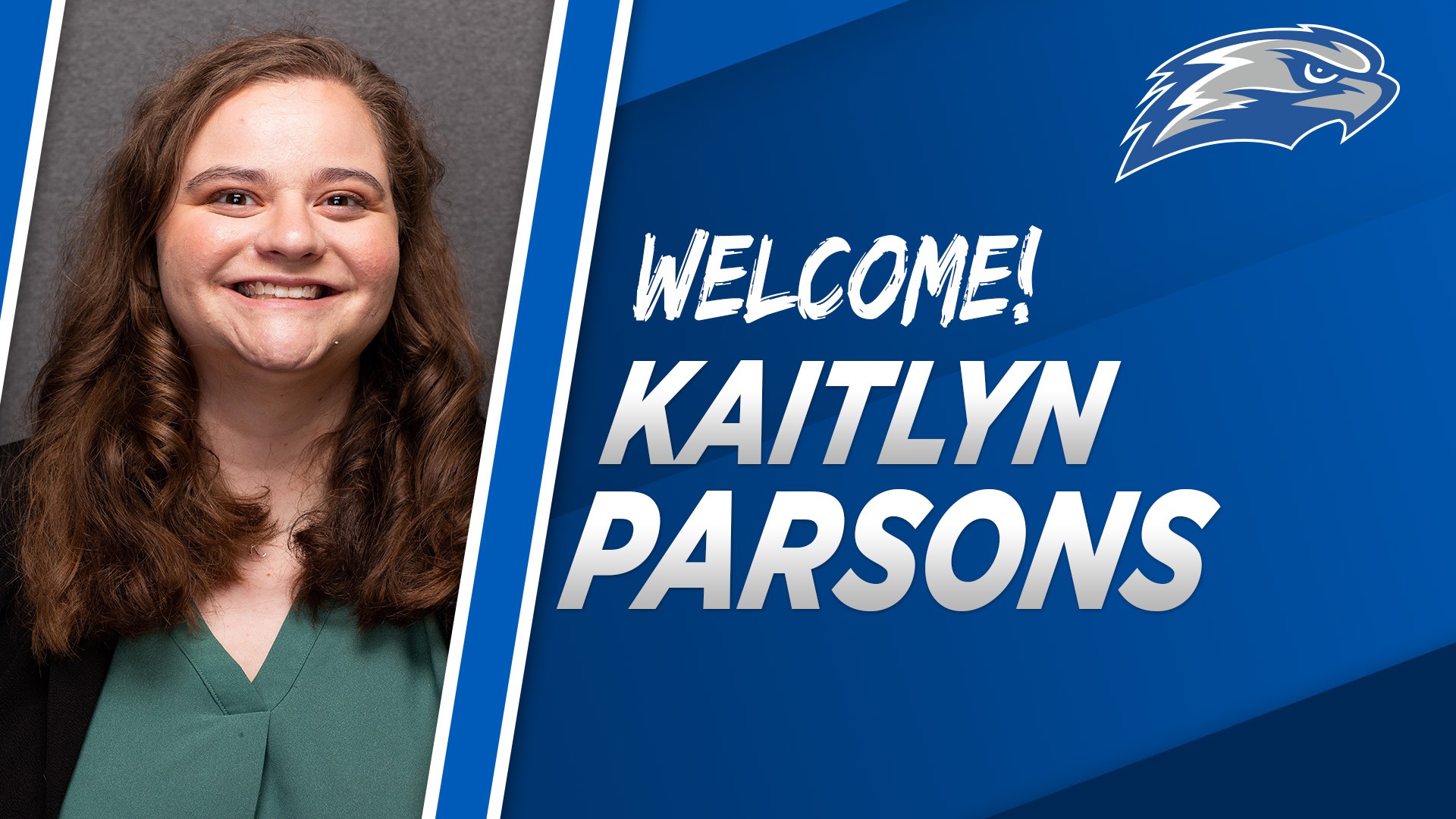 Kaitlyn Parsons welcome graphic