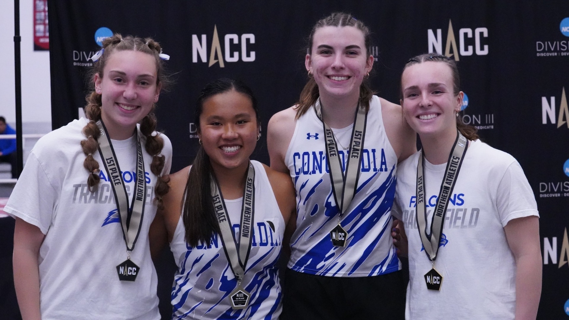CUW Women's DMR team