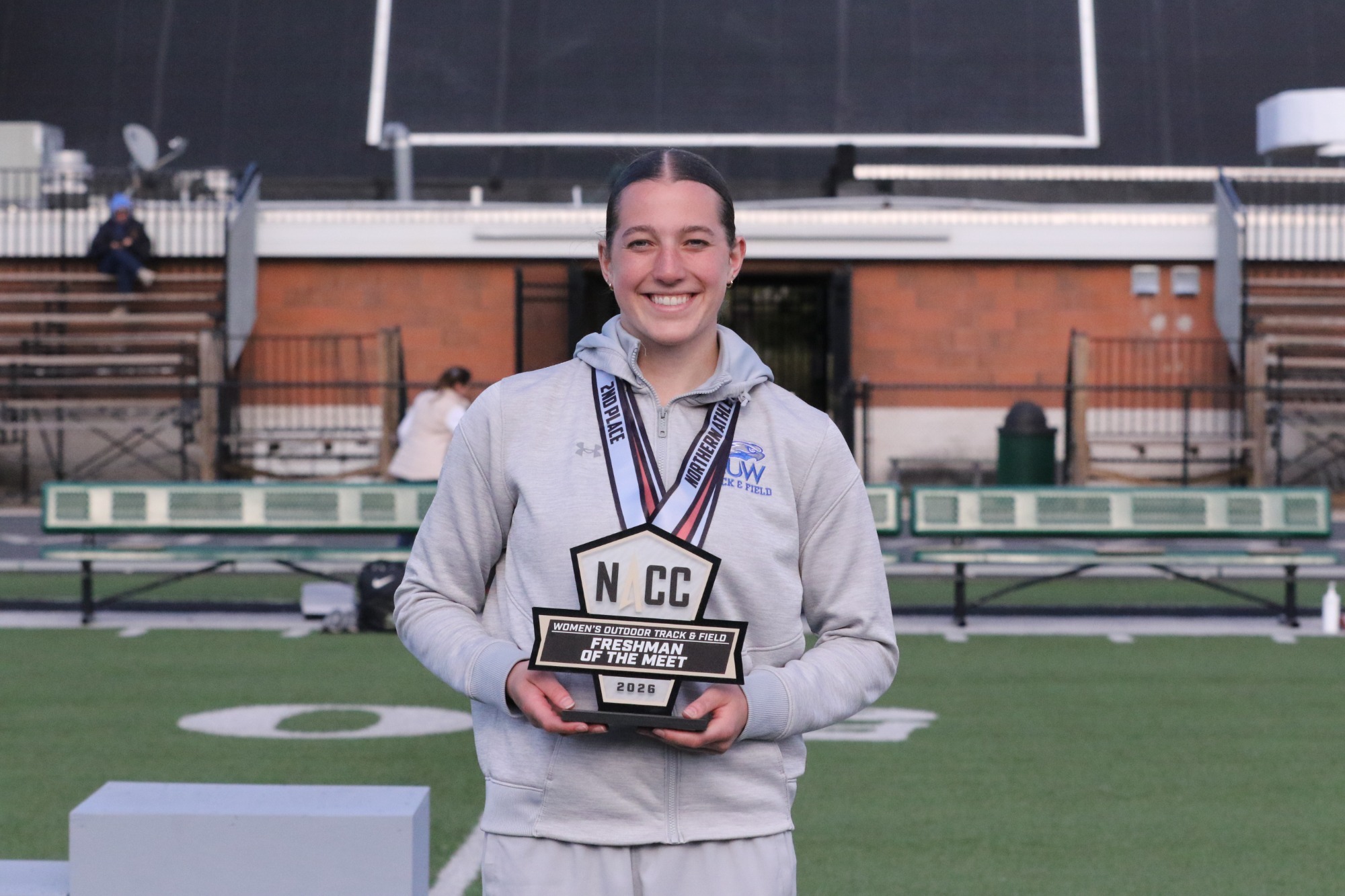 Wunderlich with an award