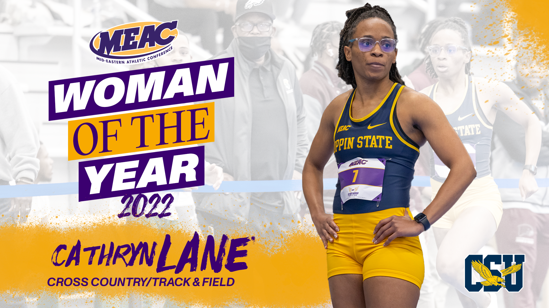 Laned Named MEAC WOTY 2022