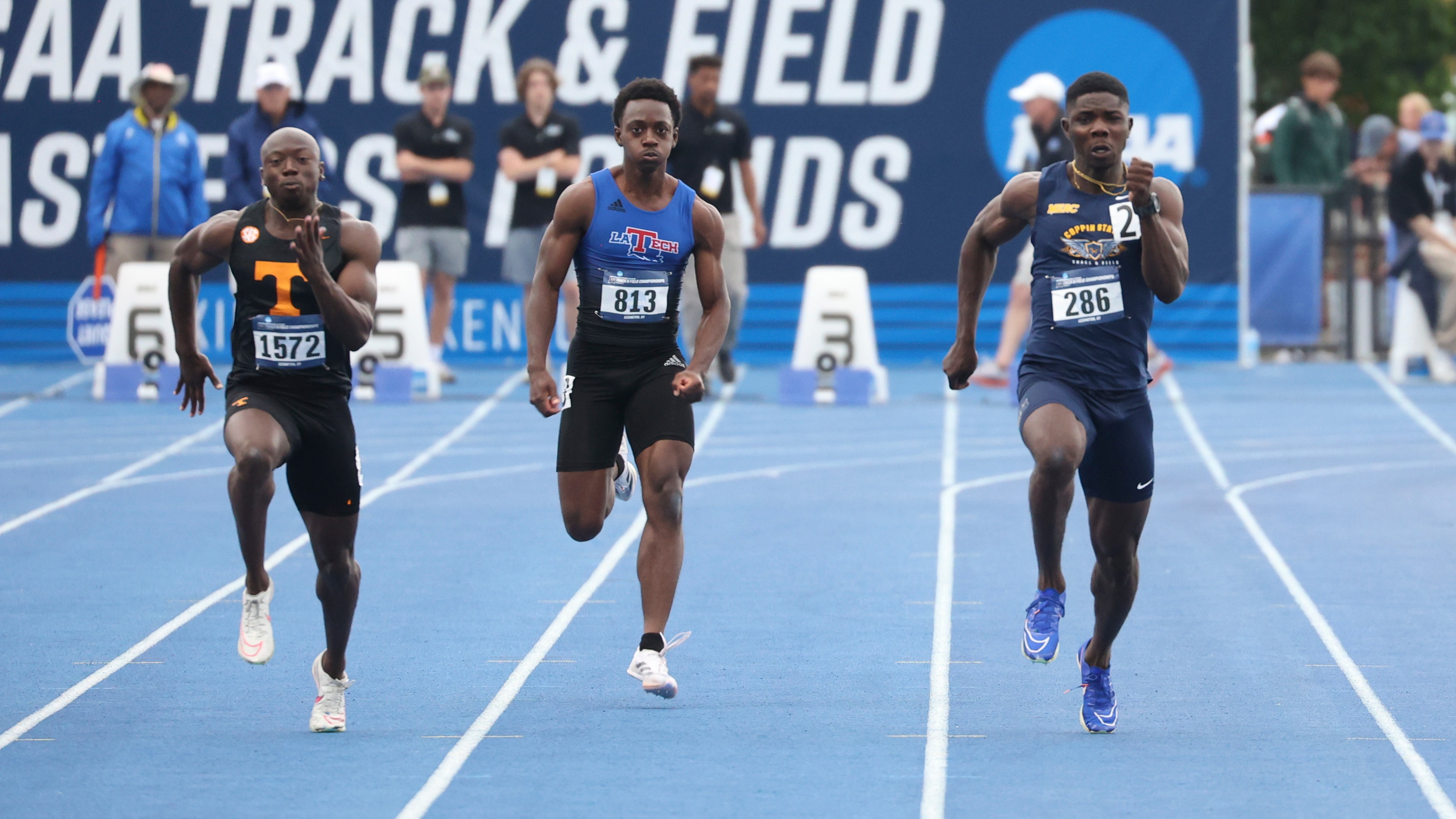 Solomon Hammond 100m Dash at 2024 NCAA 1st Round (Lexington, Ky.)
