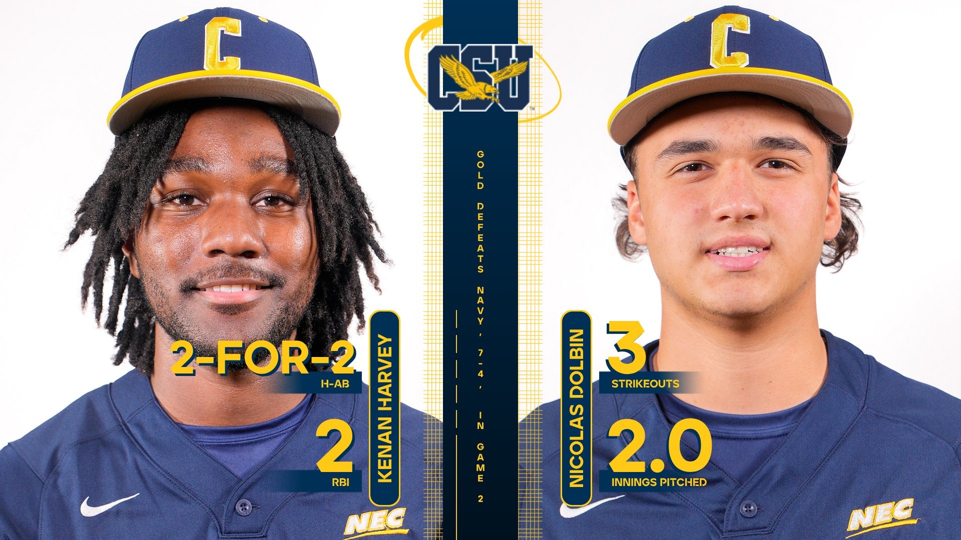 Team Gold Evens Series With 7-4 Win Over Team Navy 100425