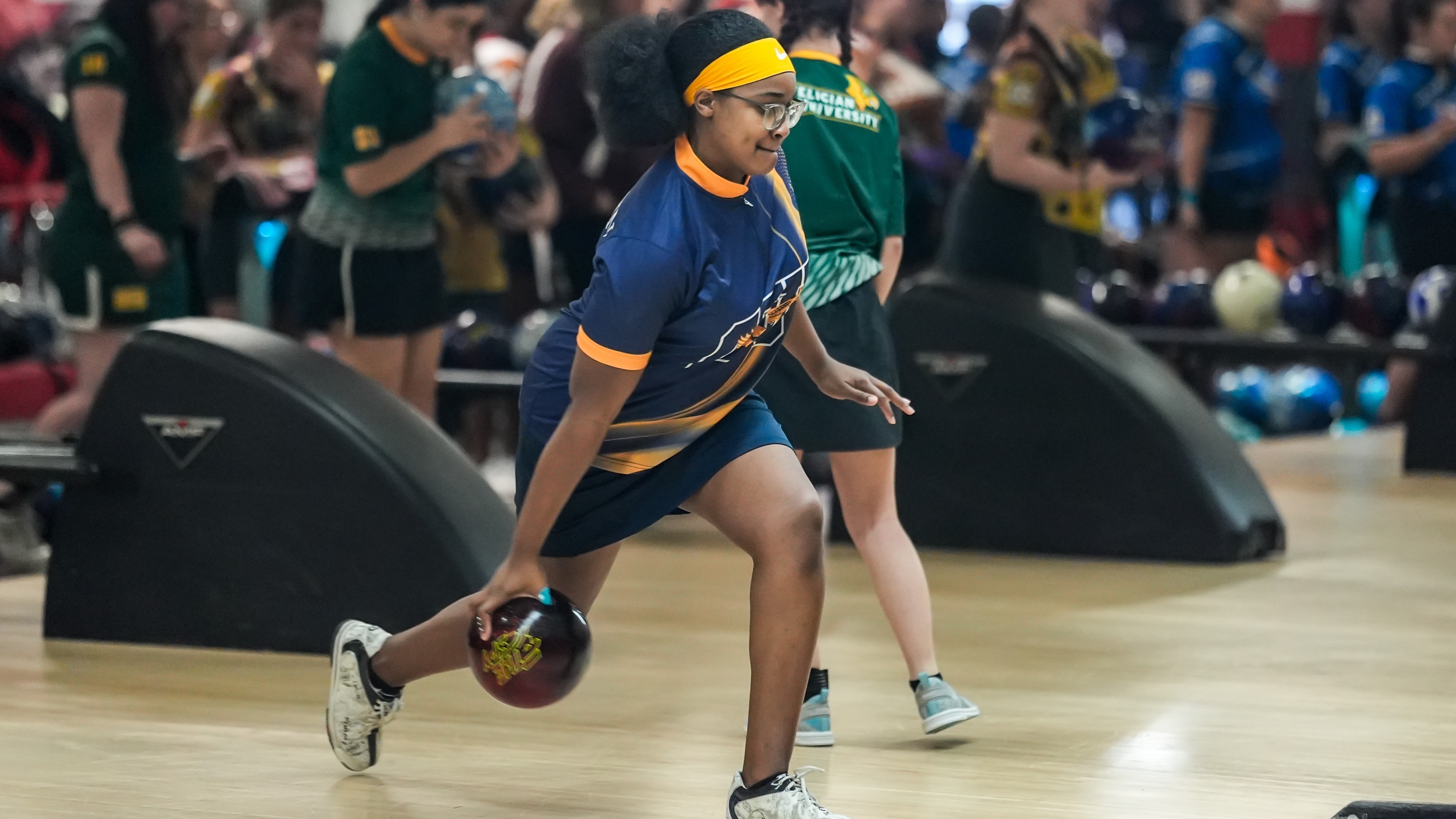 Brockington bowls at 2024 CSU Lady Eagles Invite