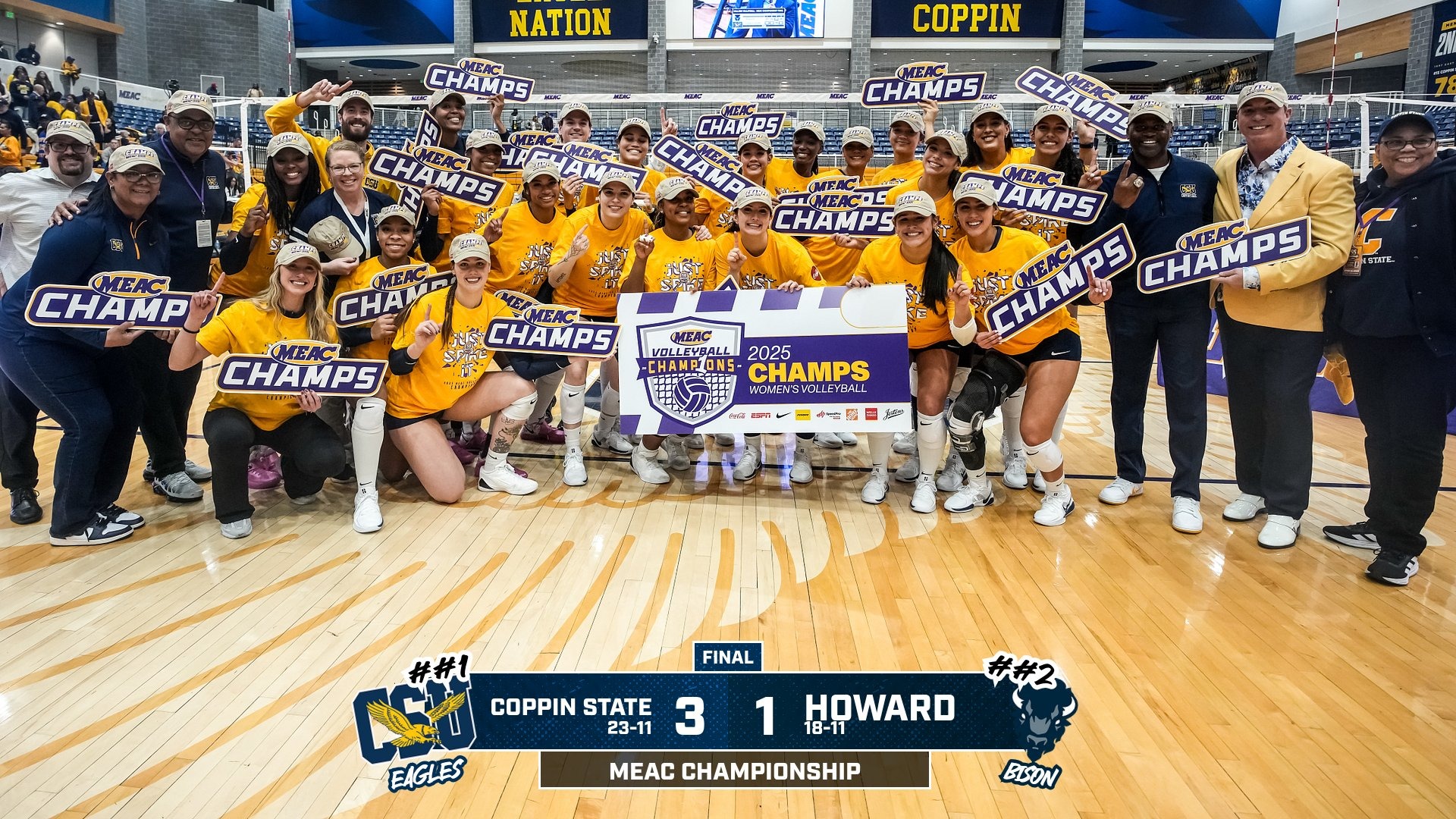 2025 MEAC Volleyball Champions
