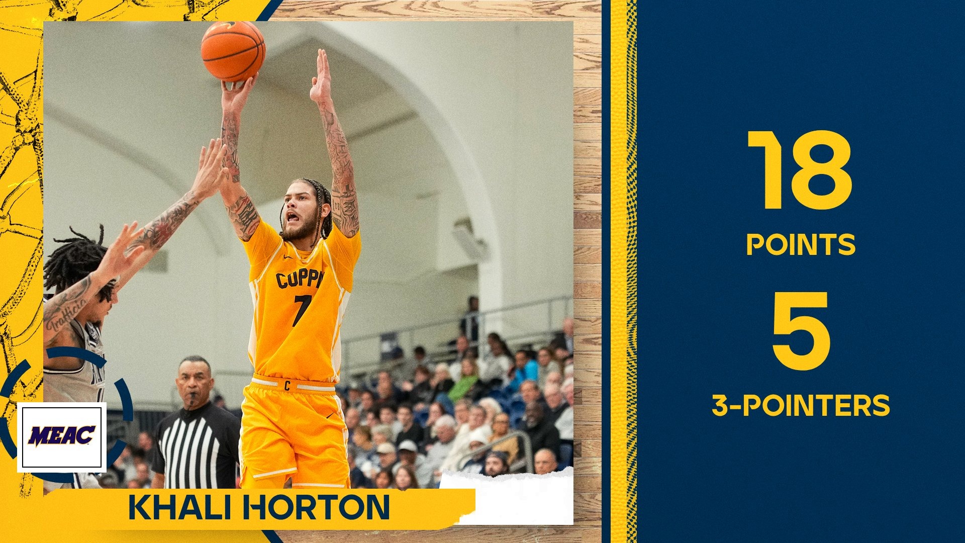 Horton named meac potw 122925