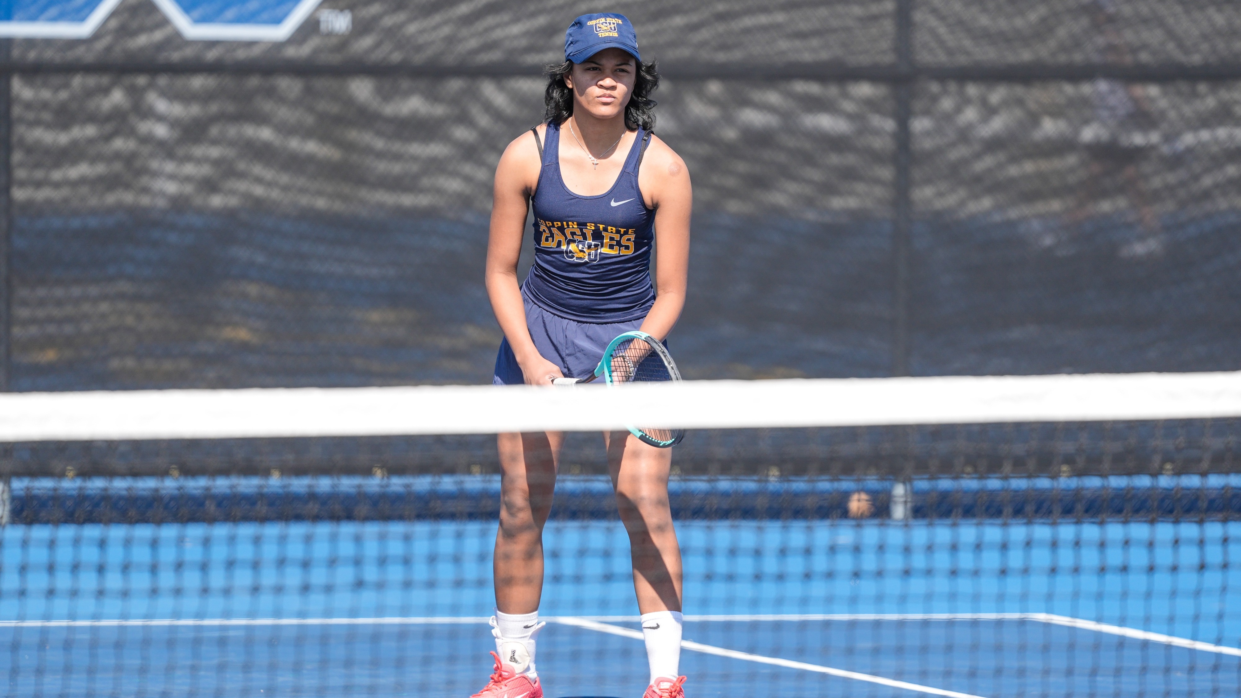 Babcock Hannah Looks on vs Wagner