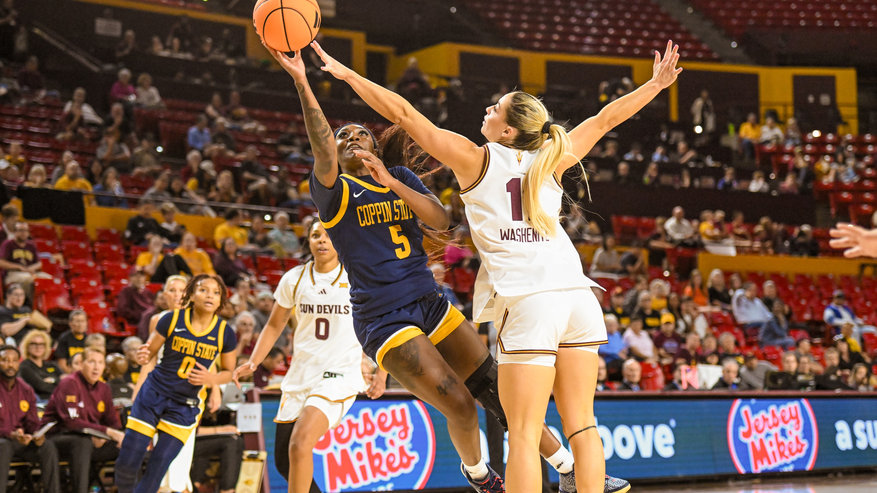 Barnes takes contested shot at Arizona St