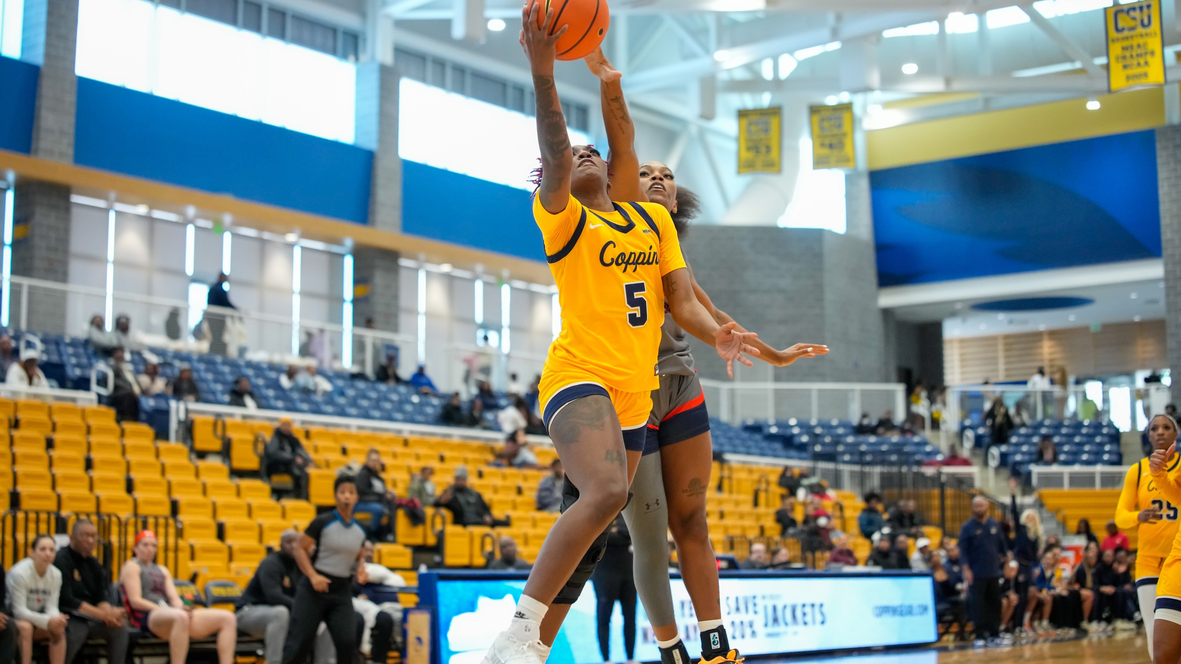 Barnes hits layup vs Morgan State