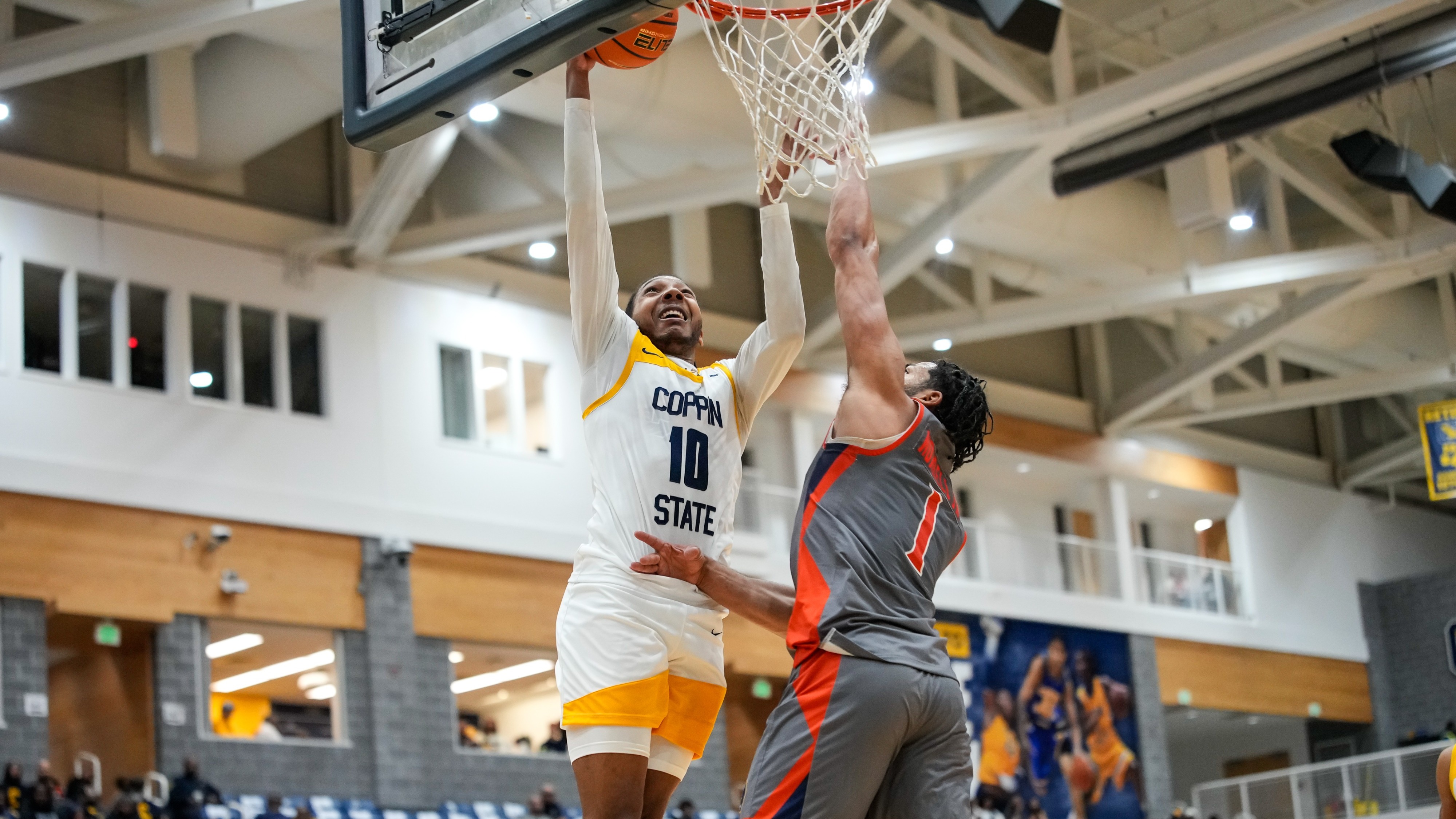 Sparrow rises for layup vs Morgan St