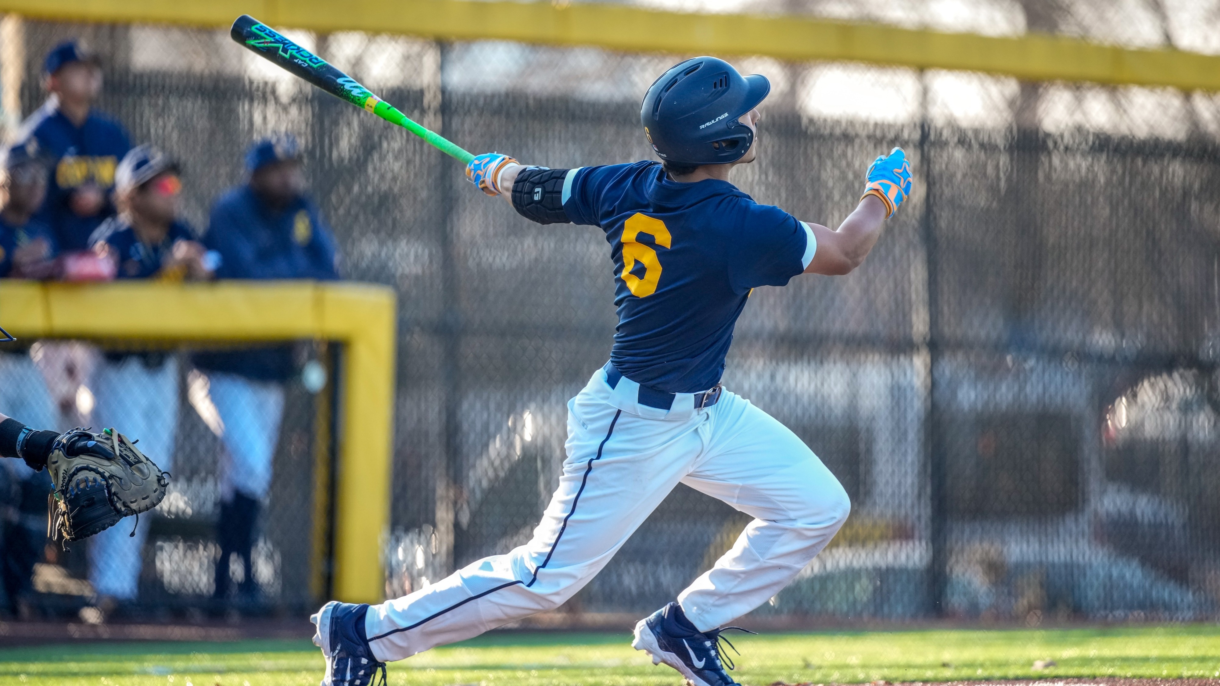 Feliciano watches ball travel vs La Salle