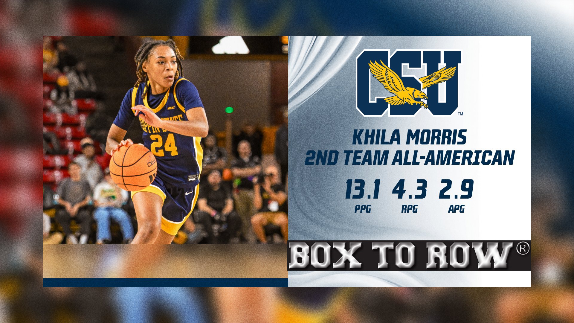 Khila Morris 2nd Team HBCU All-American