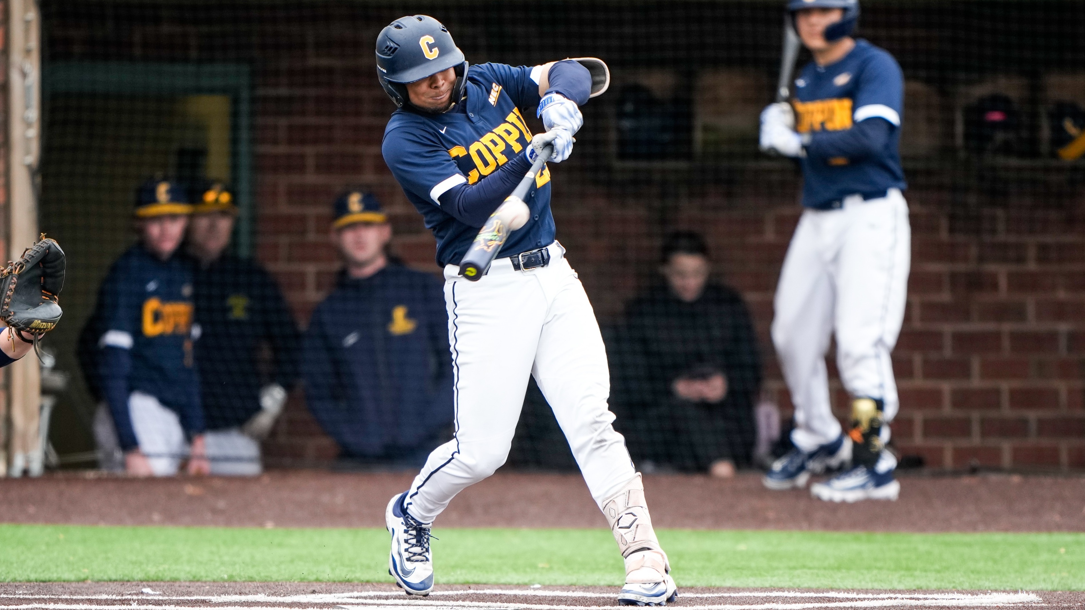 Angel Garcia hits vs Mercyhurst