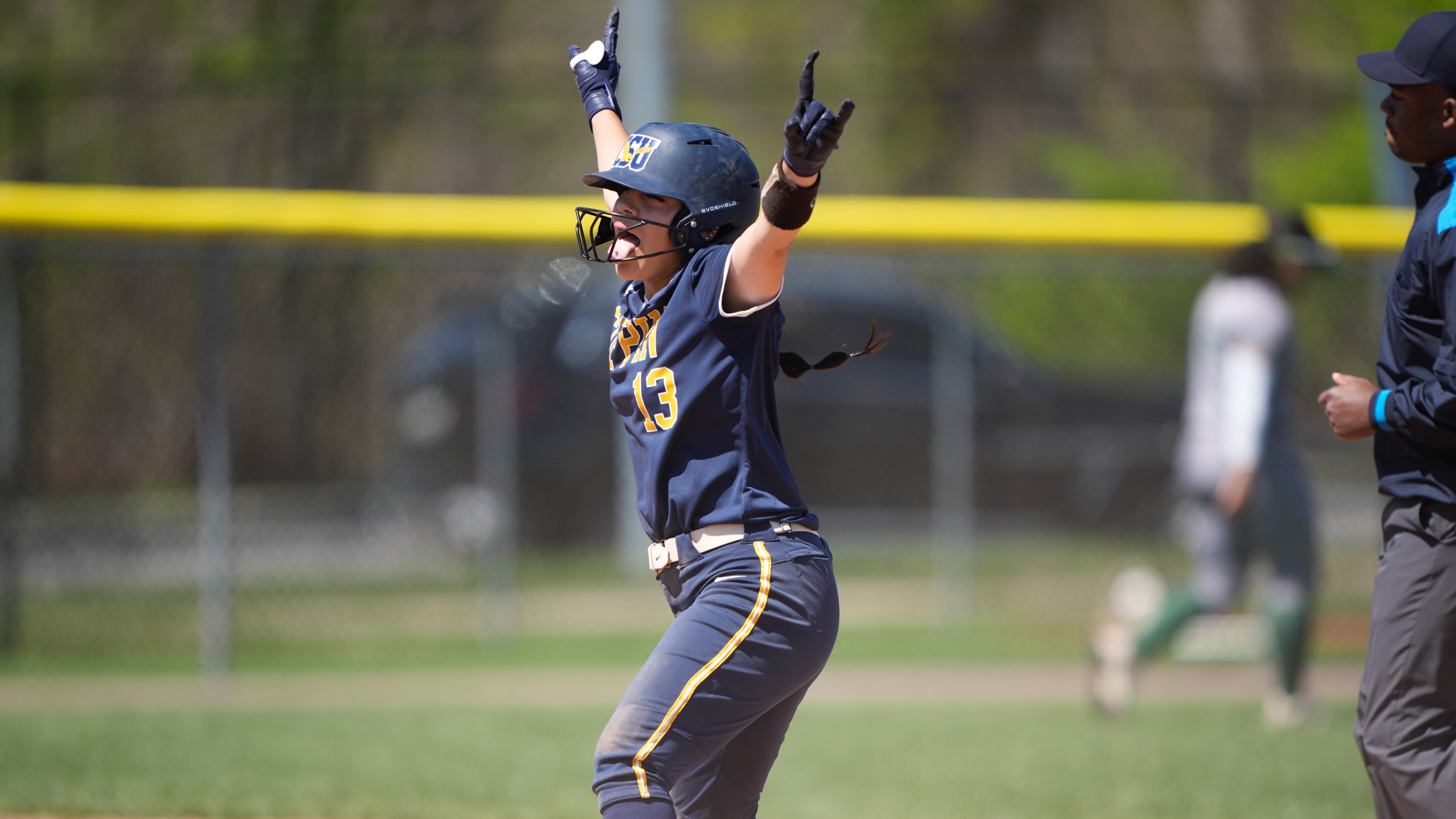 Sereno celebrates a double vs NSU