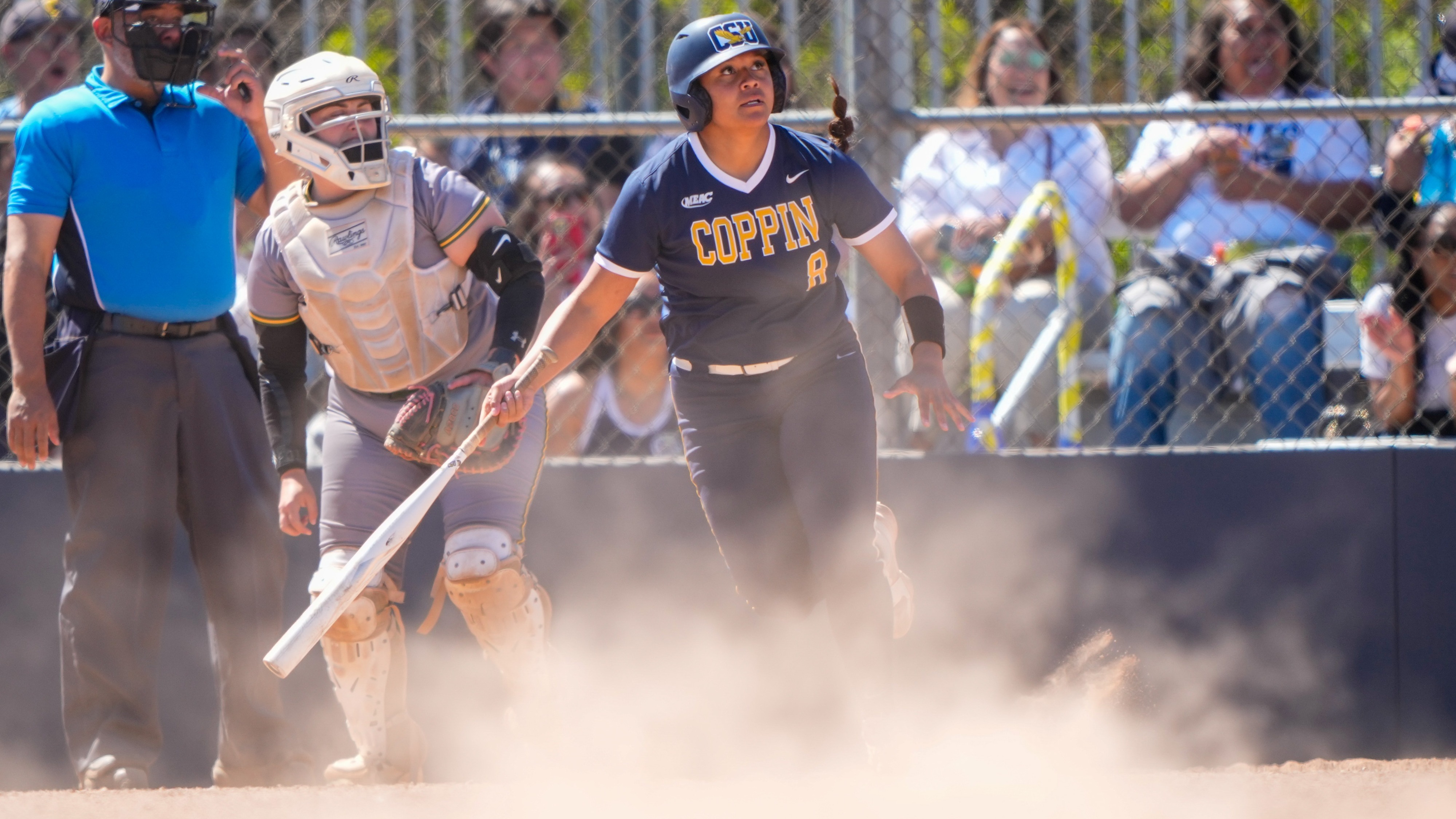 Tapusoa looks on after a hit vs Norfolk St