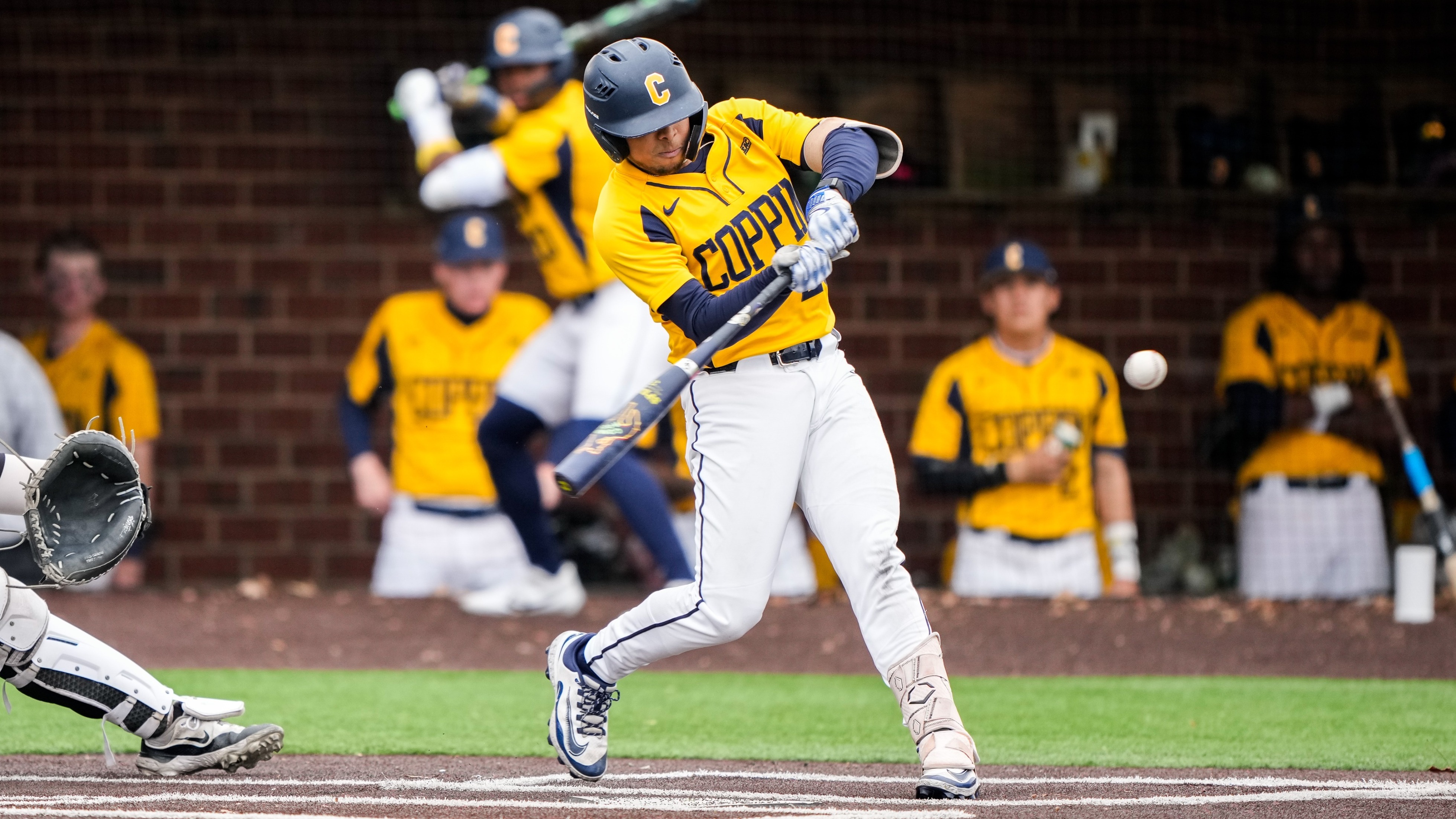 Garcia swings for a double vs UMES