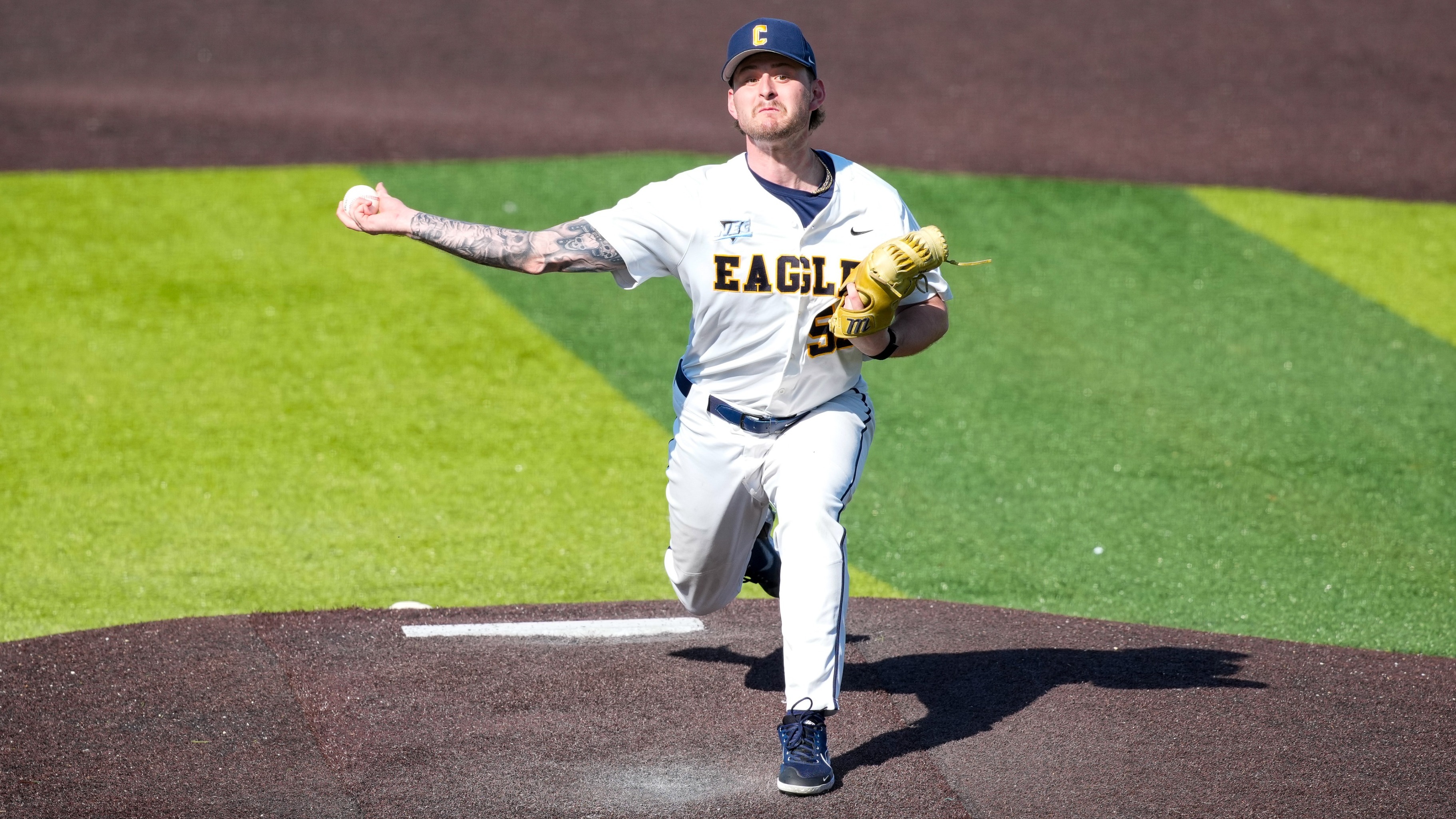 Ritz throws pitch vs UMES